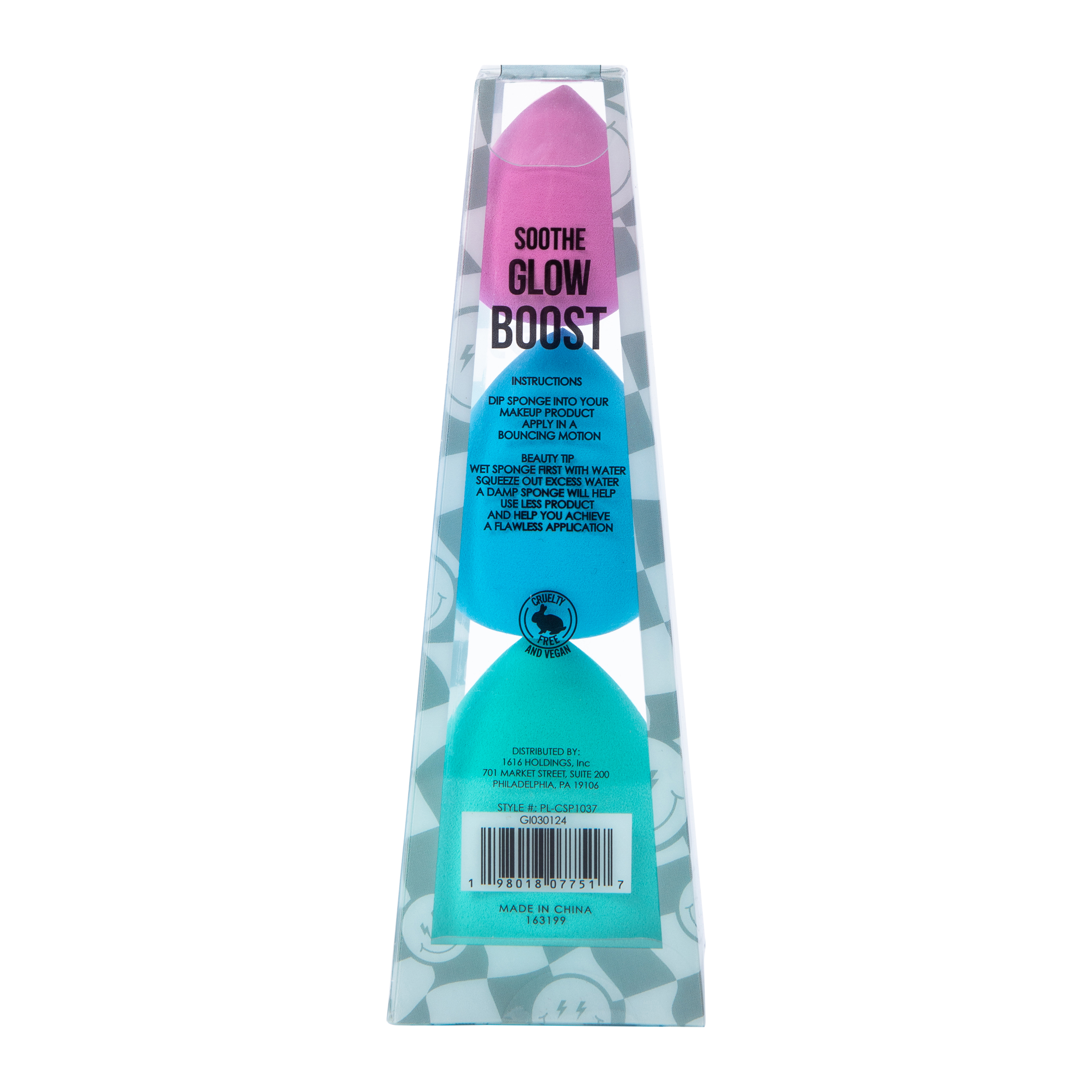 Infused Beauty Sponges 3-Piece Set