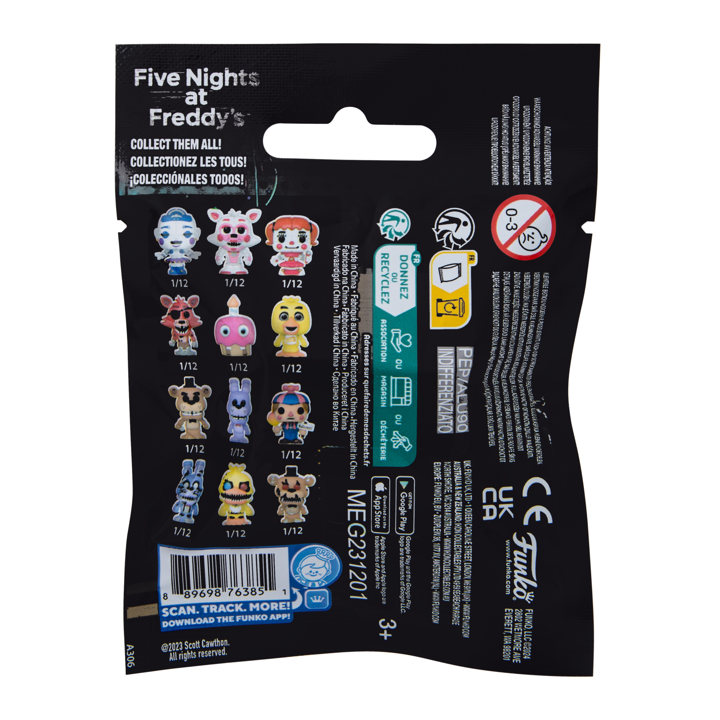 Funko Bitty Pop! Funko Five Nights At Freddy's™ Blind Bag