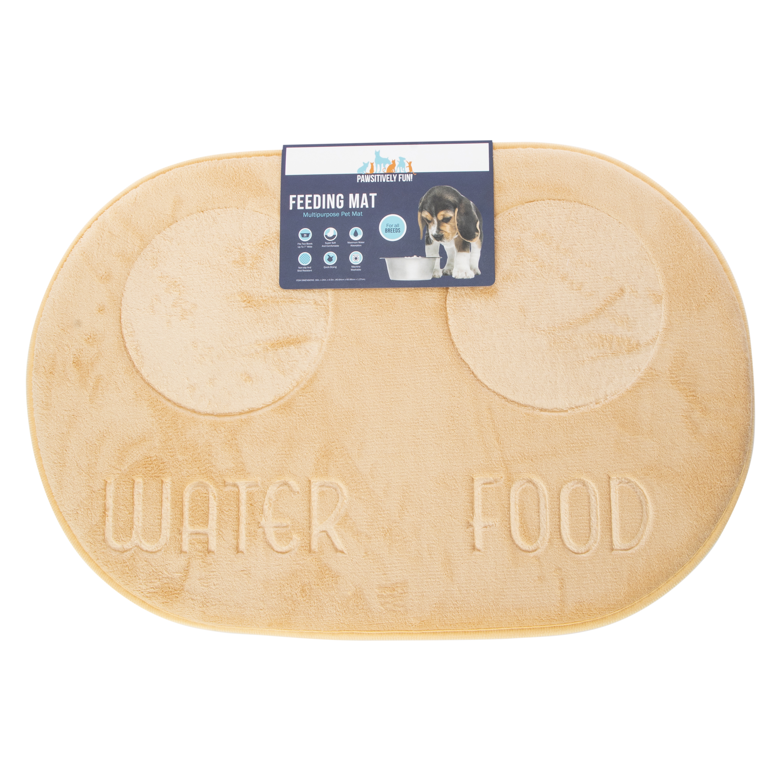 Feeding Pet Mat 24in x 16in
