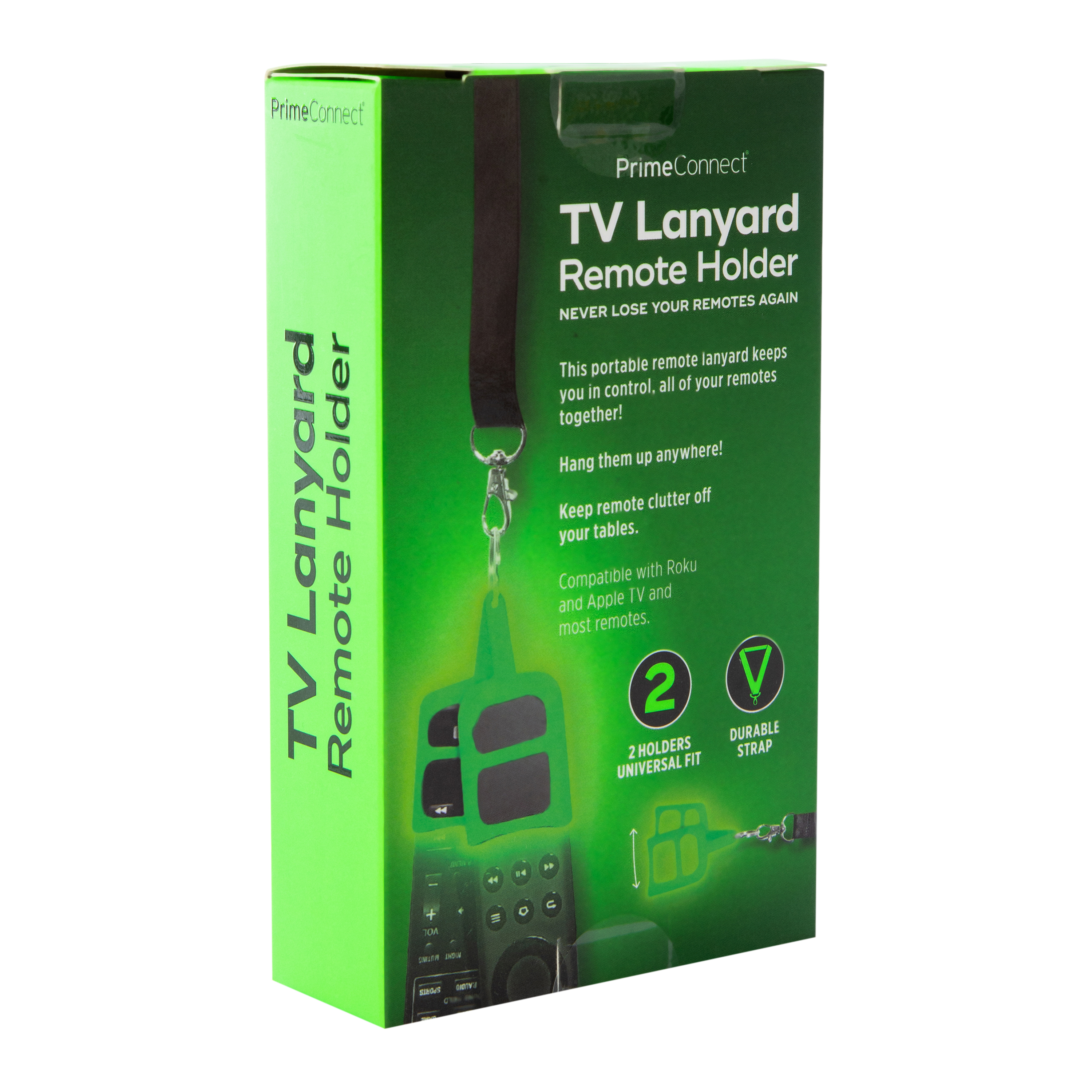Glow In The Dark TV Lanyard Remote Holder