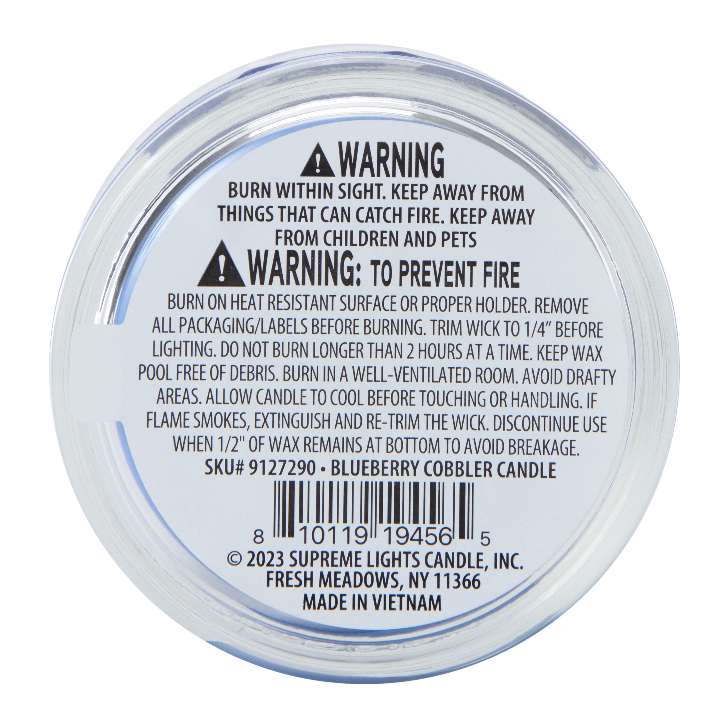 Fruit Dessert Scented Candle 7oz