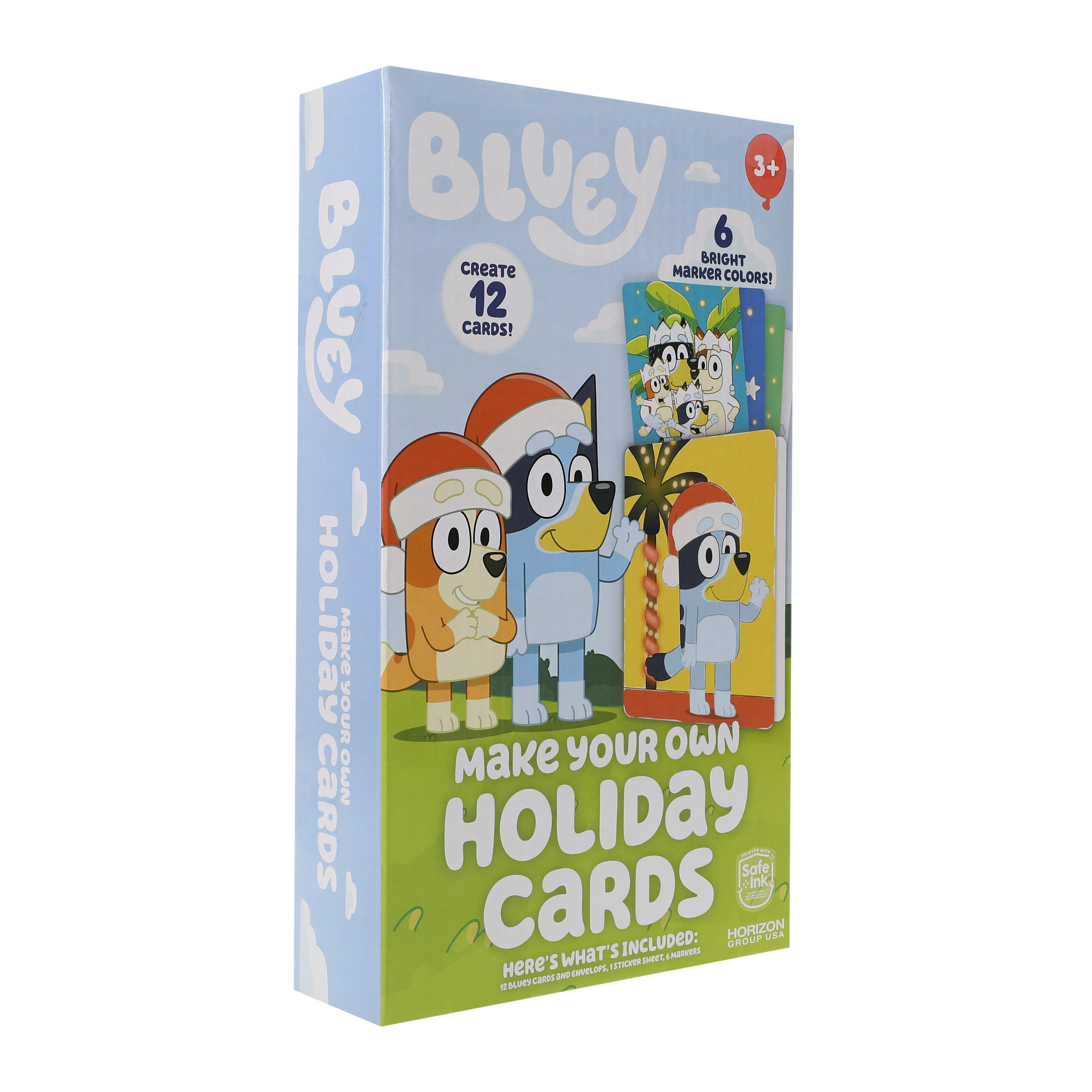 Bluey™ Make Your Own Holiday Cards