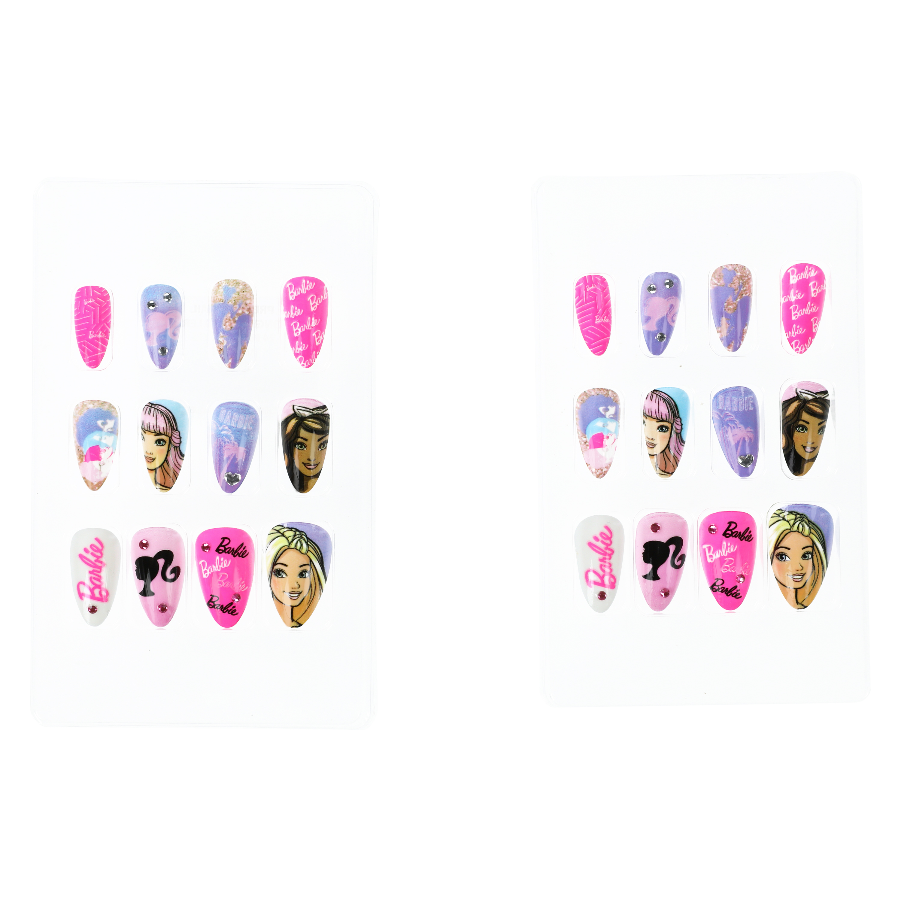 Kid's Barbie™ 3D Press-On Nails