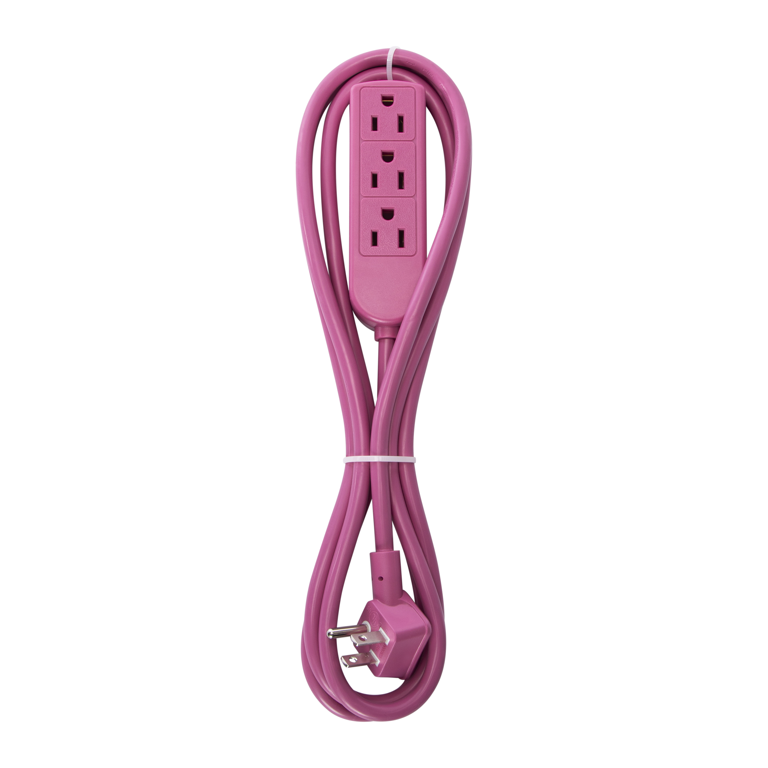 8ft Power Strip With 3 Outlets