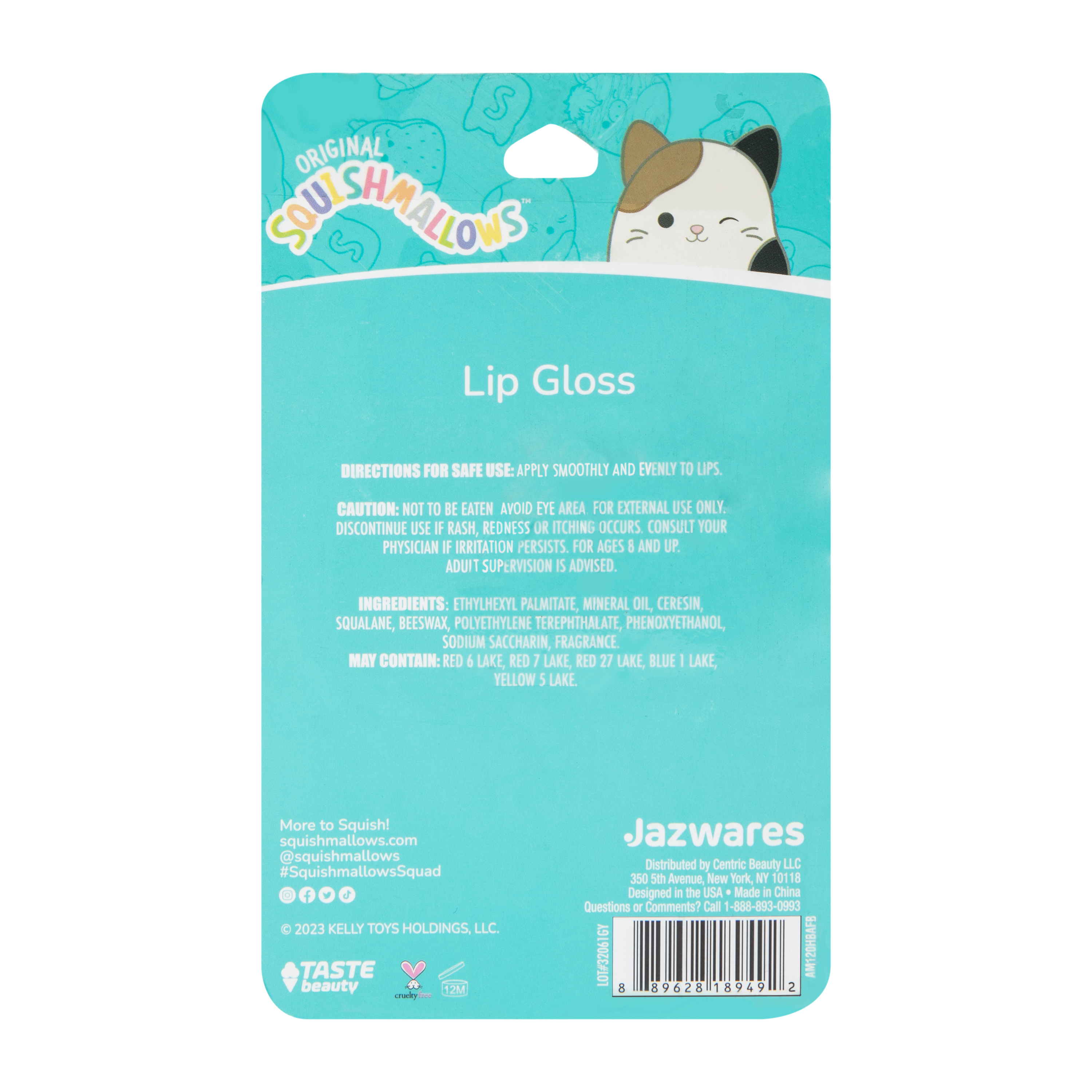 Squishmallows™ Cam Lip Gloss 0.10oz