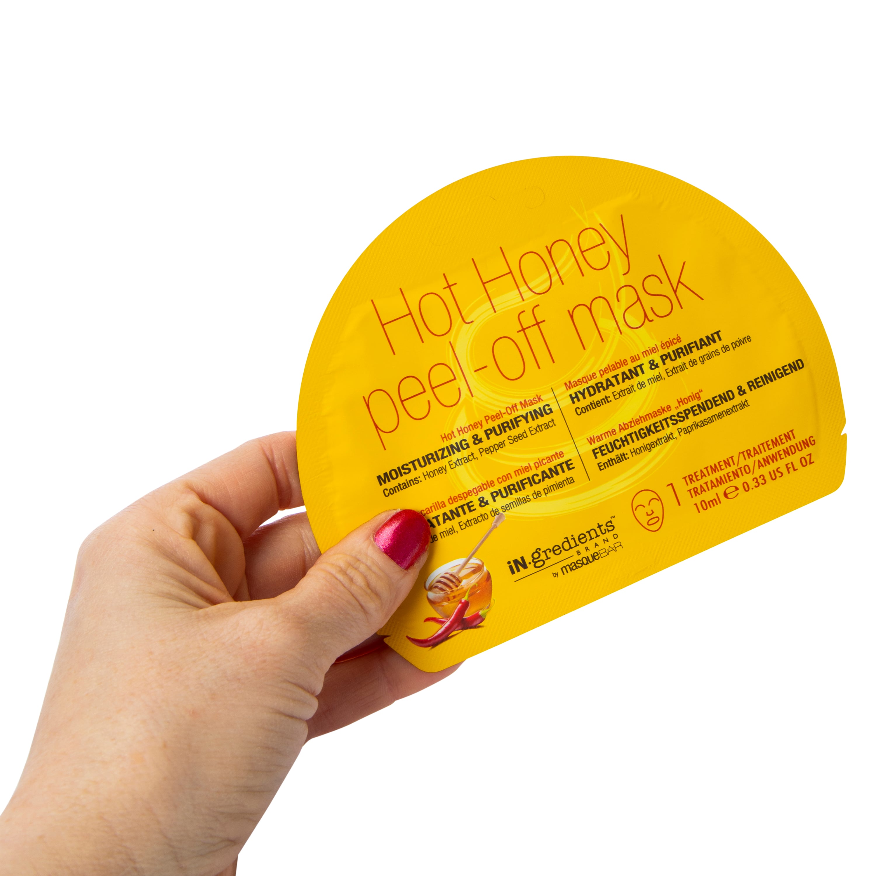 Masque Bar™ Hot Honey Peel-Off Mask 0.33oz