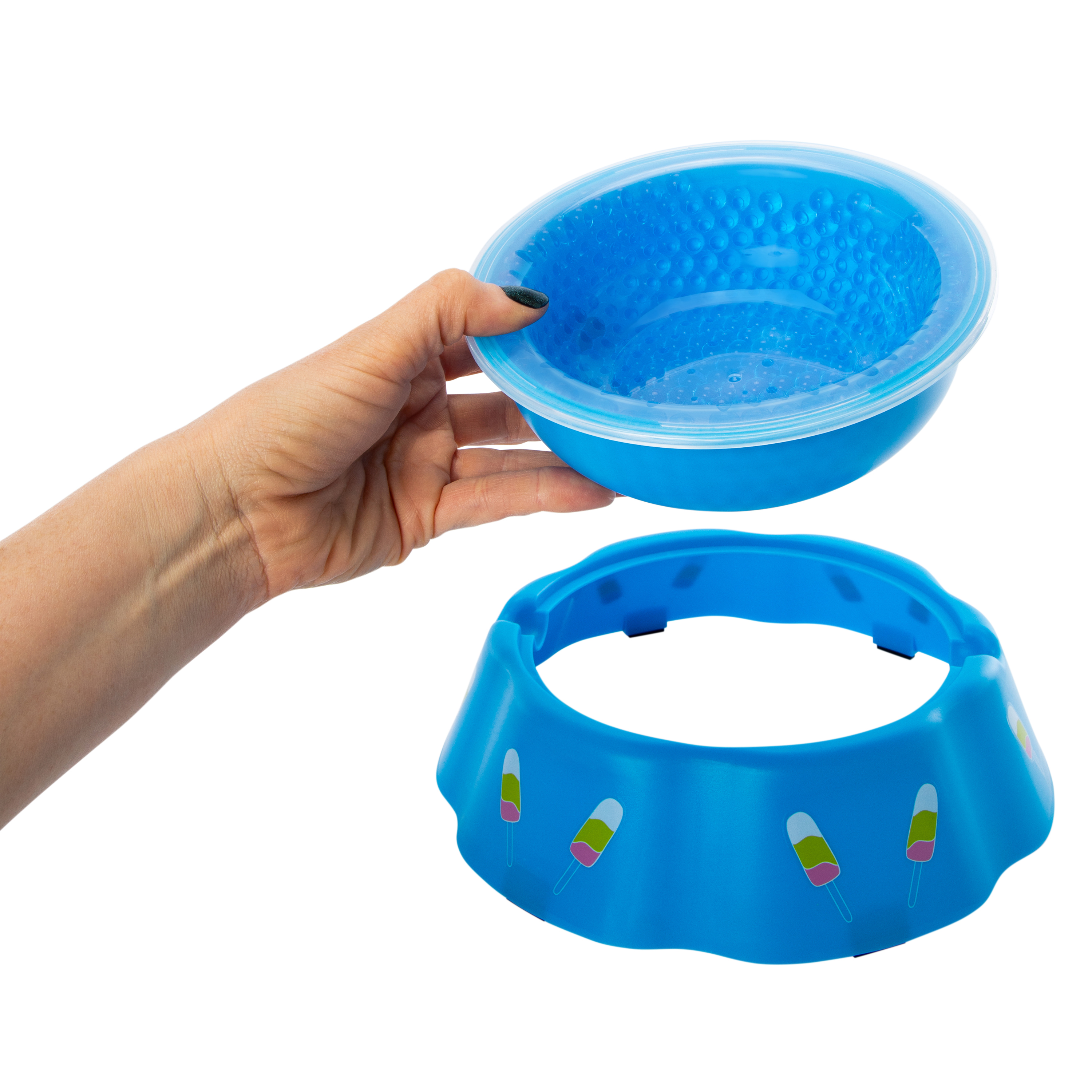 Cooling Pet Water Bowl 16oz