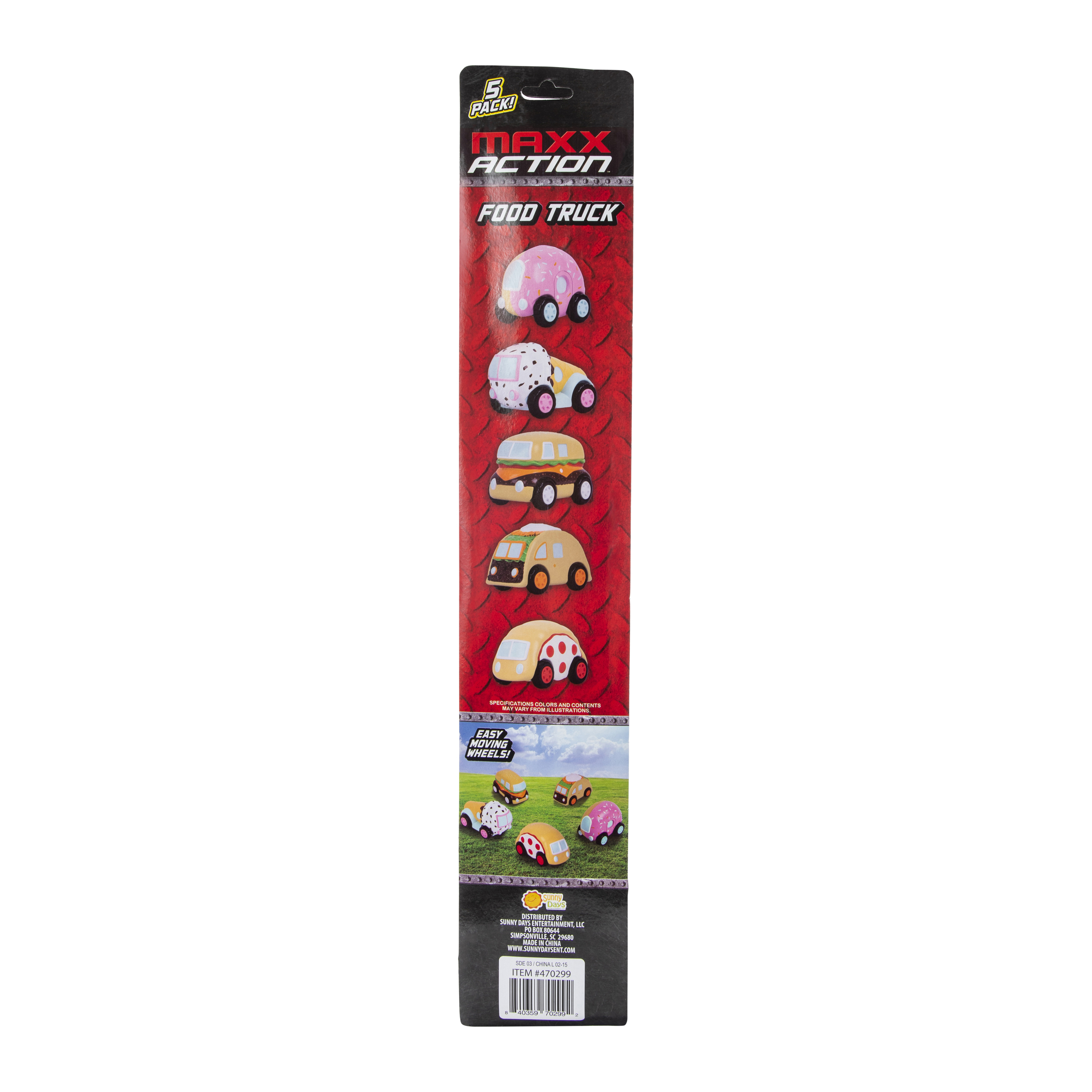 Maxx Action® Mini Food Truck Set 5-Count
