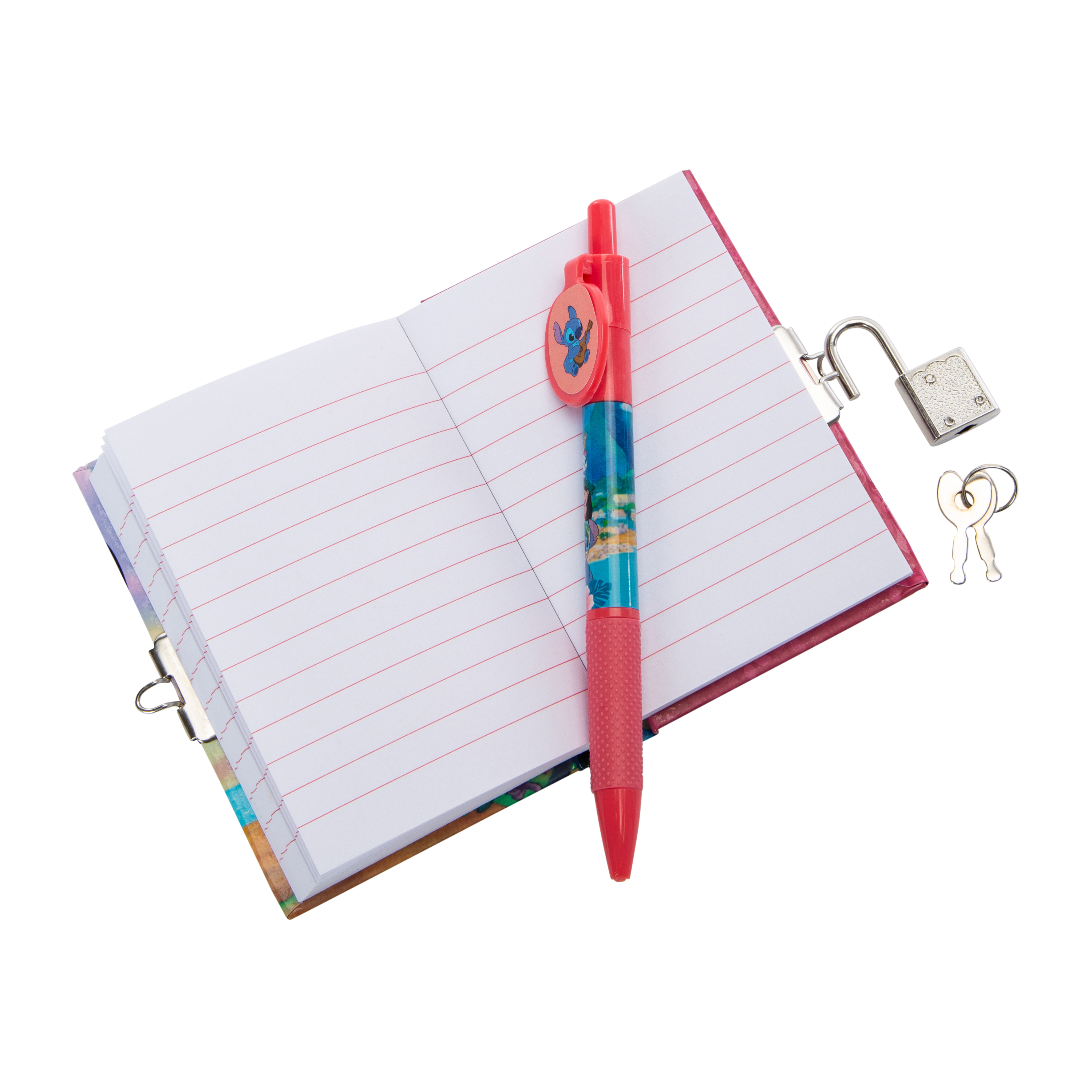 Disney Stitch Mini Diary With Pen