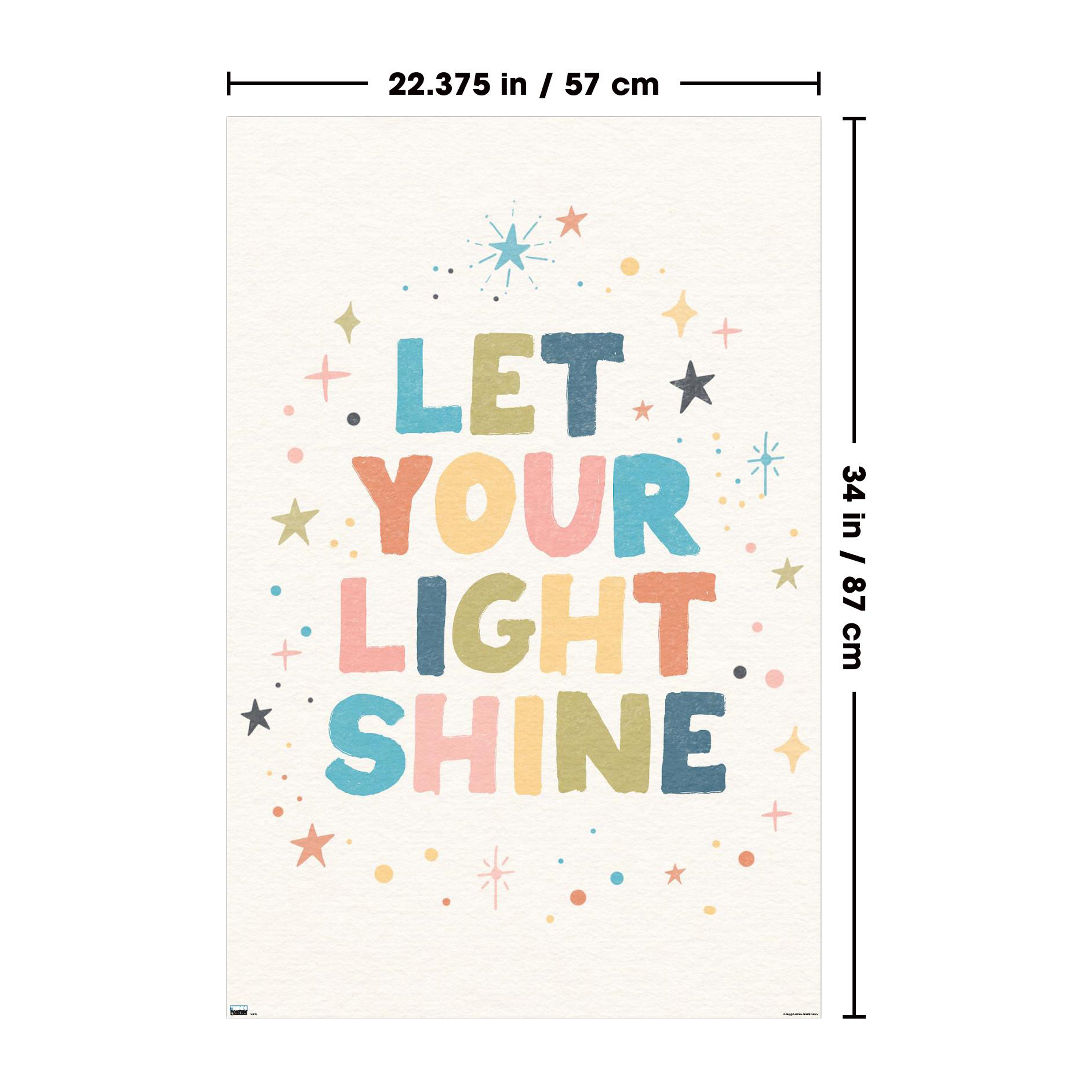 Wall Art Poster 22.375in x 34in