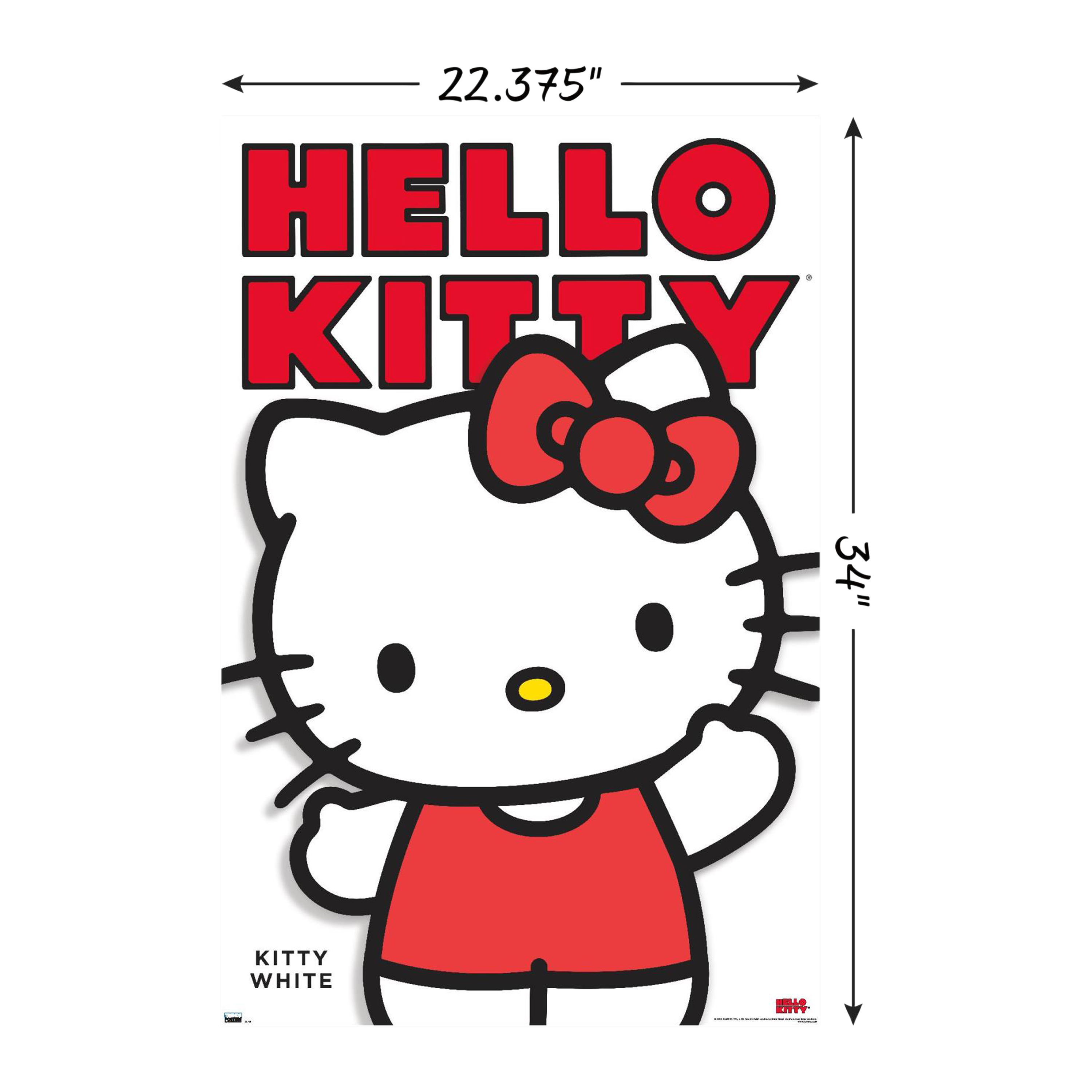 Wall Art Poster 22.375in x 34in
