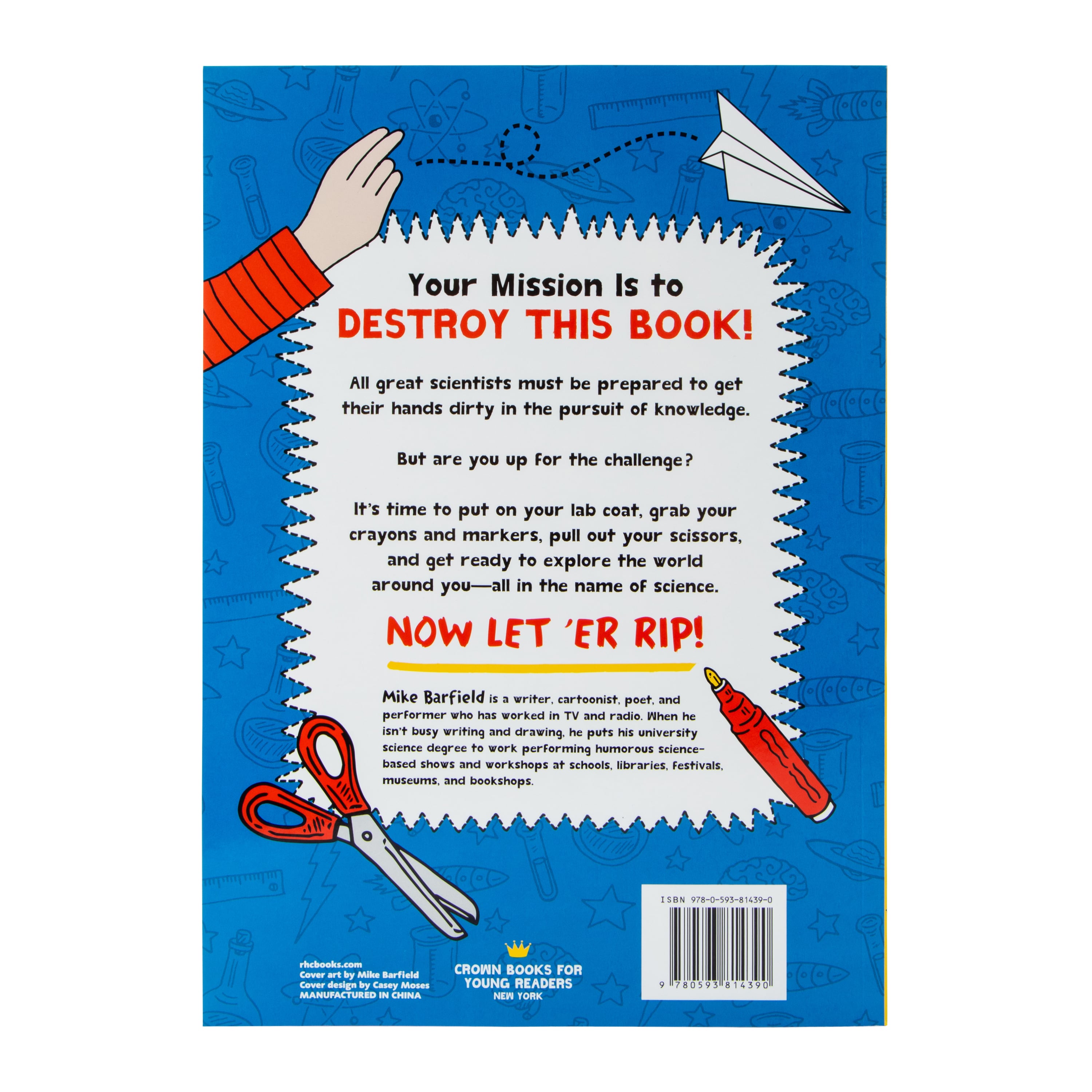 Destroy This Book In The Name Of Science!