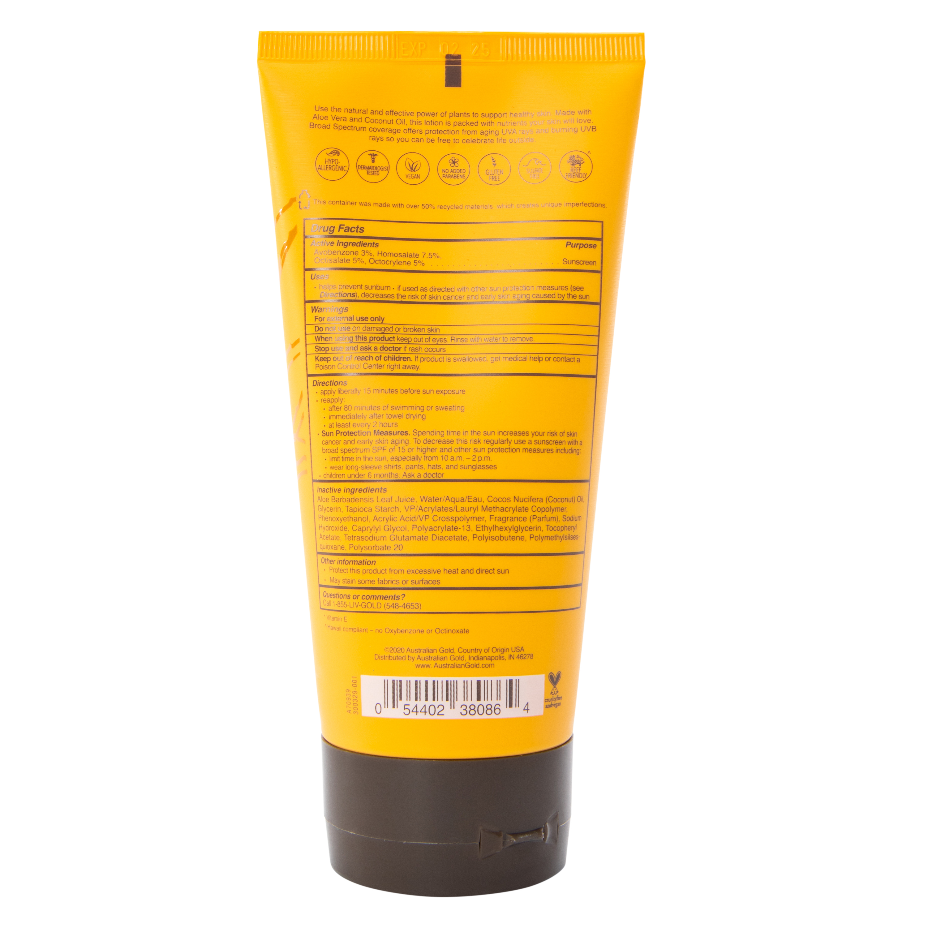 Australian Gold® Plant Based Broad Spectrum SPF 30 Sunscreen Lotion 6oz