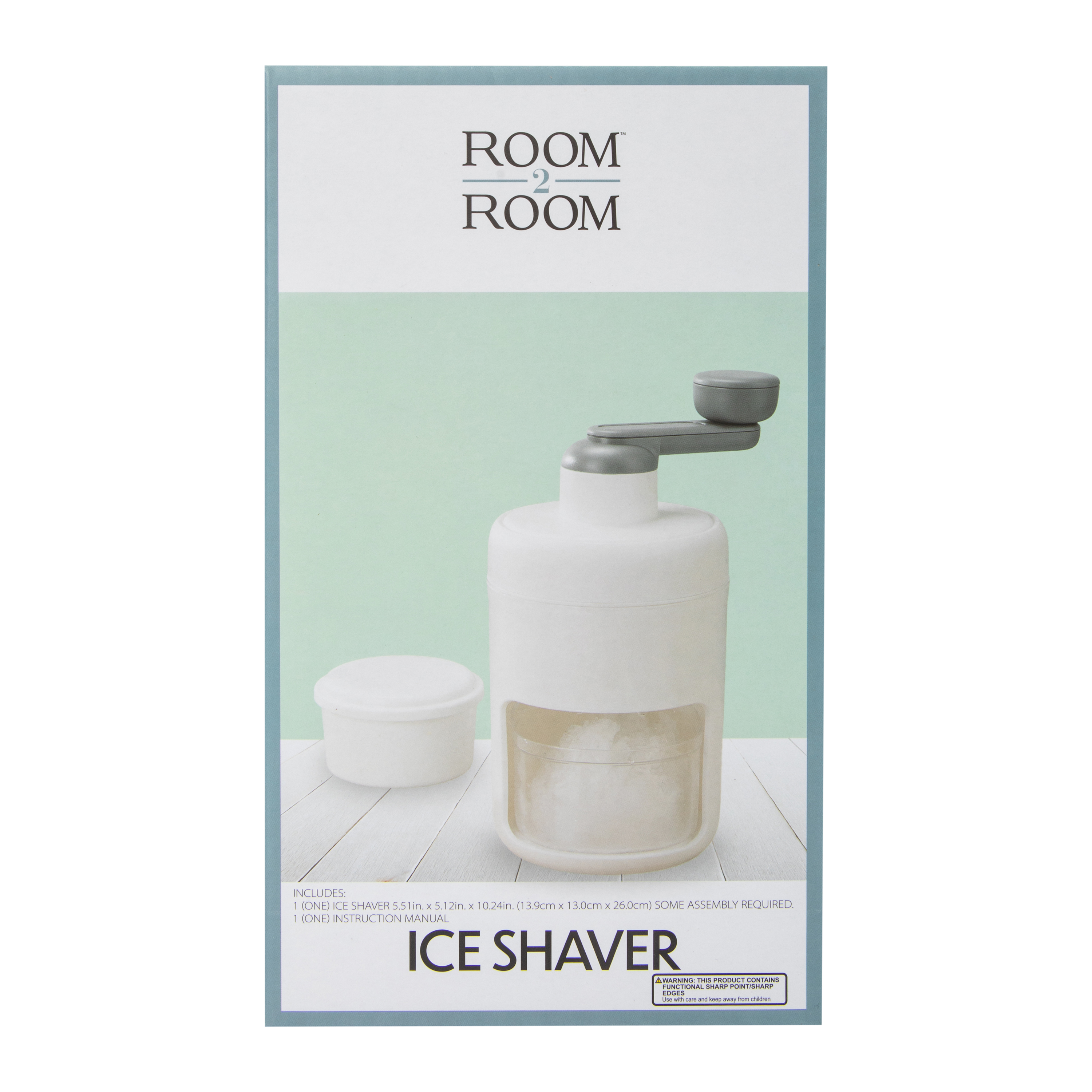 Manual Ice Shaver 5.11in x 10.26in