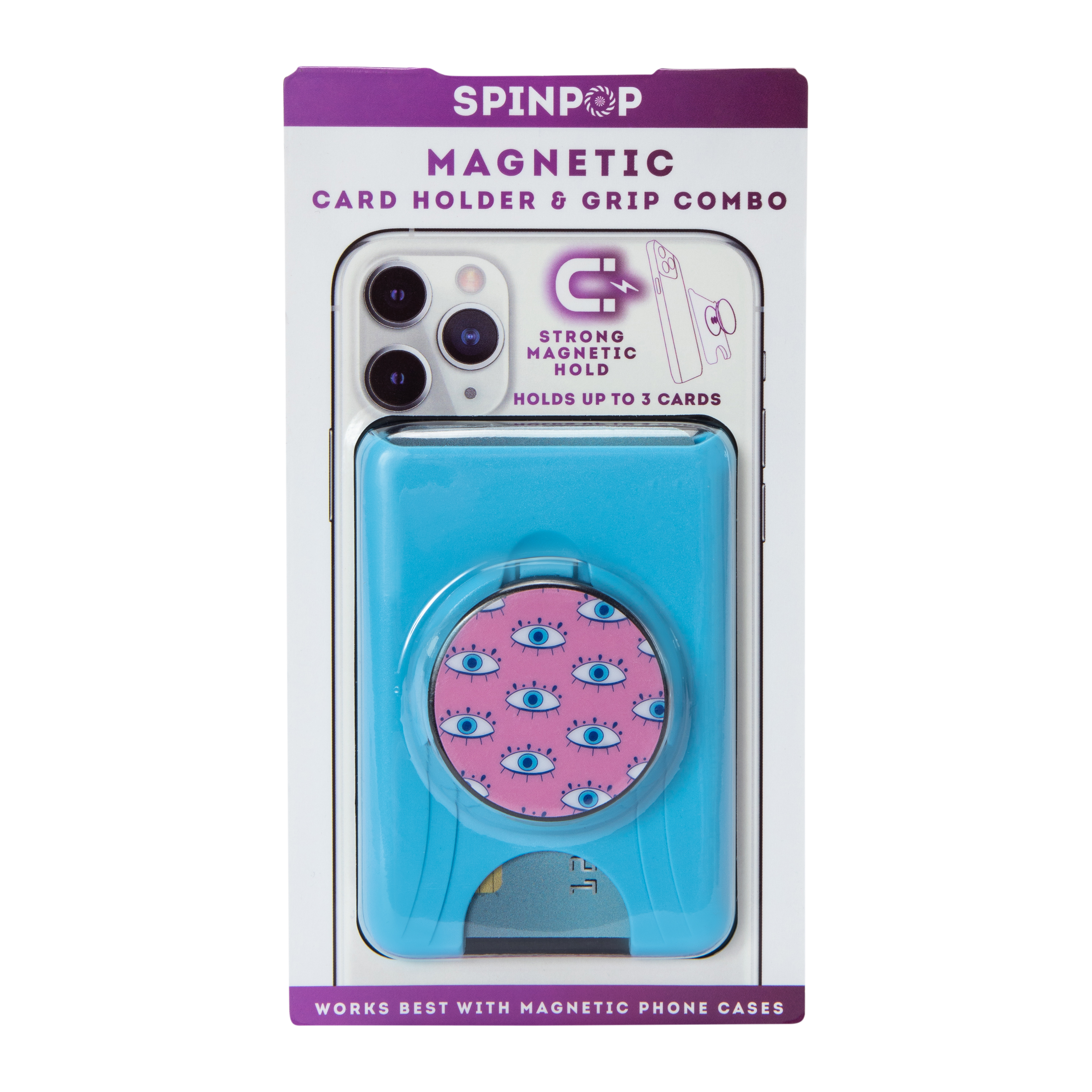 SpinPop Magnetic Card Holder & Phone Grip Combo | Five Below SpinPop Magnetic Card Holder & Phone Grip Combo | Five Below