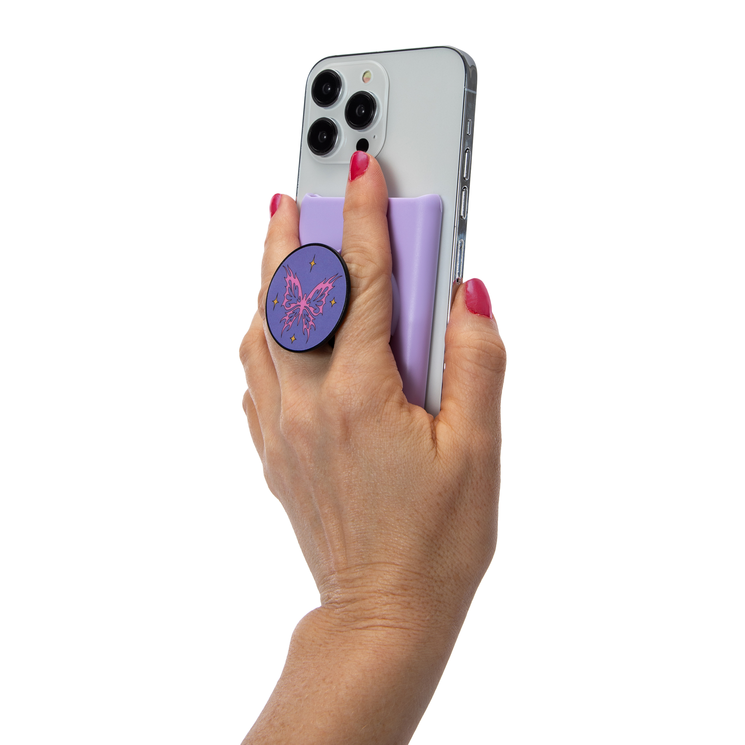 SpinPop Combo Magnetico: Porta Tarjetas y Agarre de Celular 5