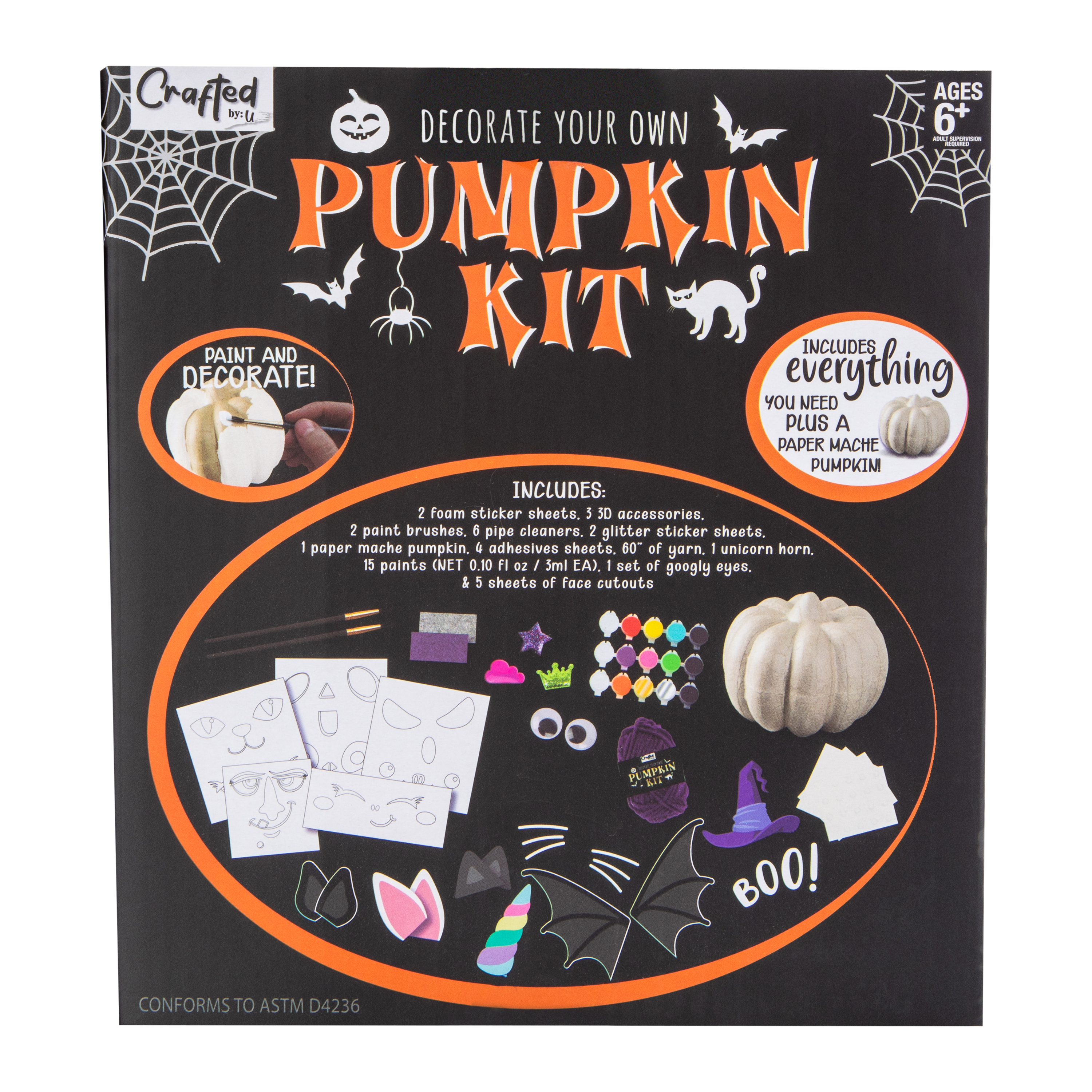 Decorate Your Own Pumpkin Kit