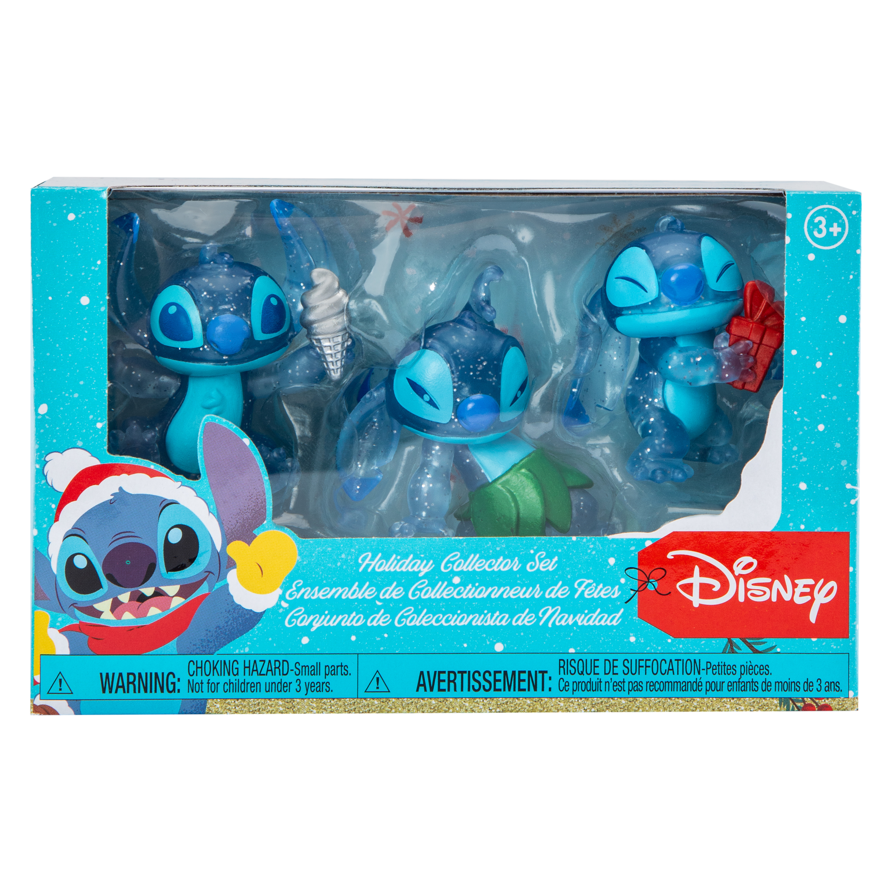 Disney Stitch Holiday Collector Set 3-Count