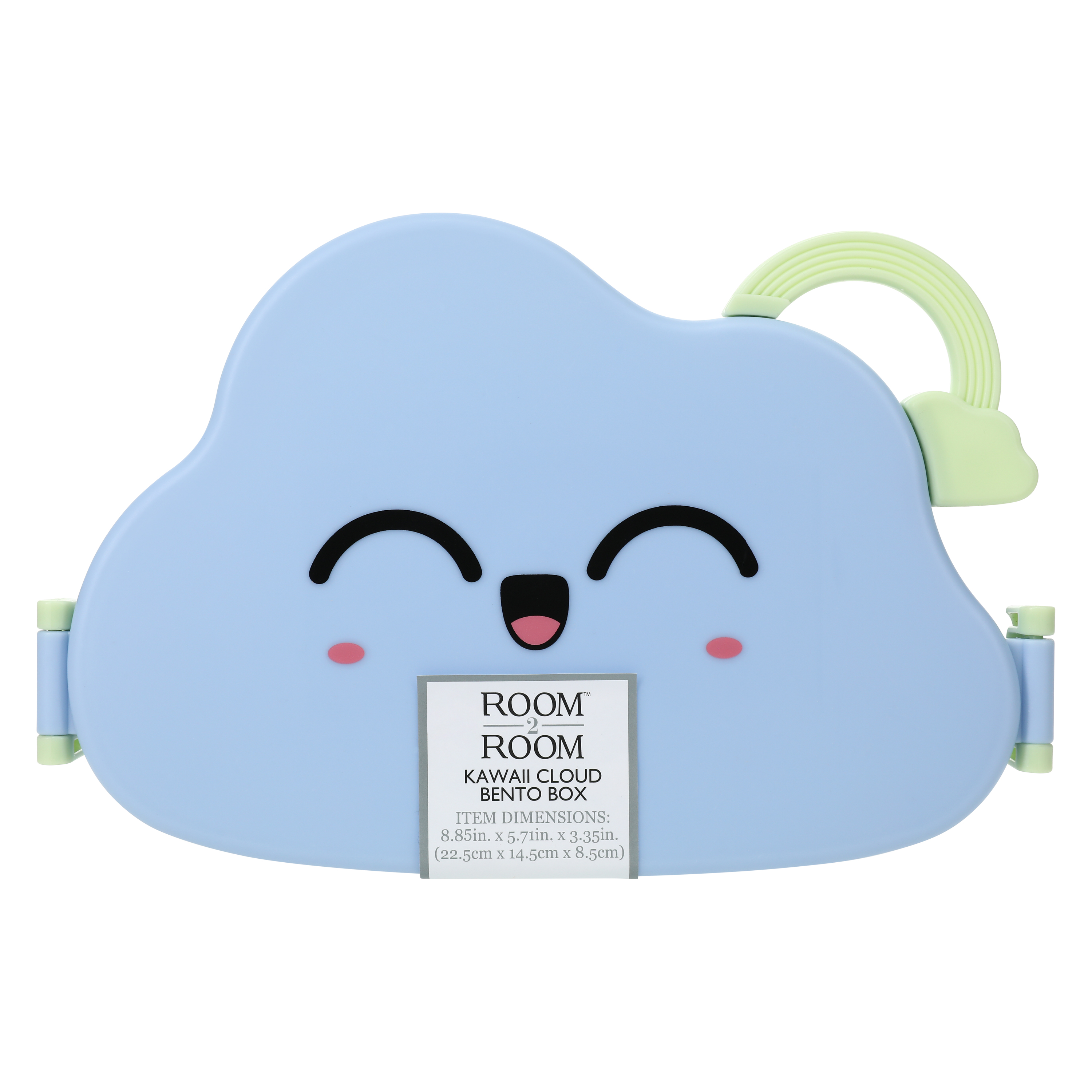 Kawaii Cloud Bento Box 8.85in x 5.7in