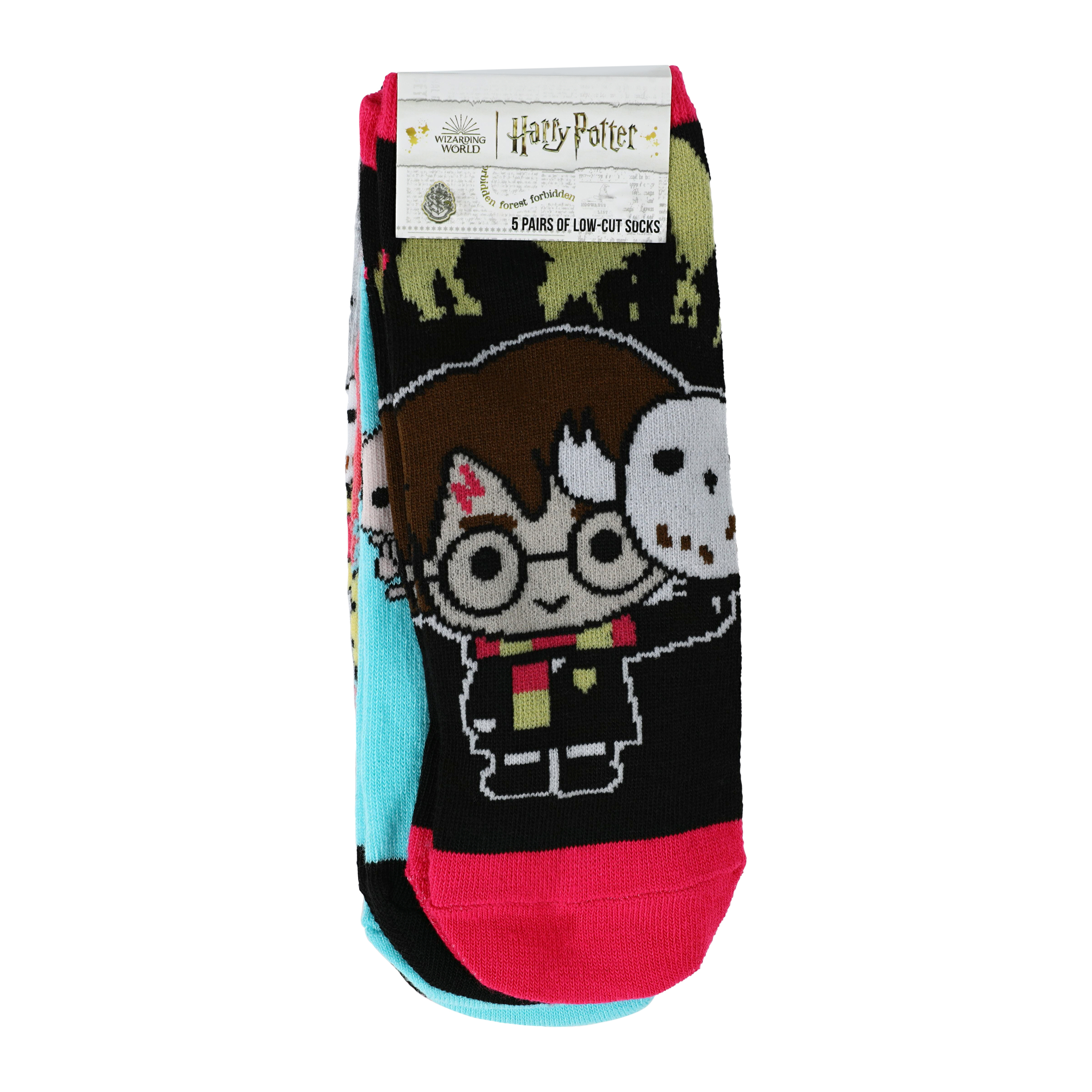 Harry Potter™ Ladies Low-Cut Socks 5-Pack