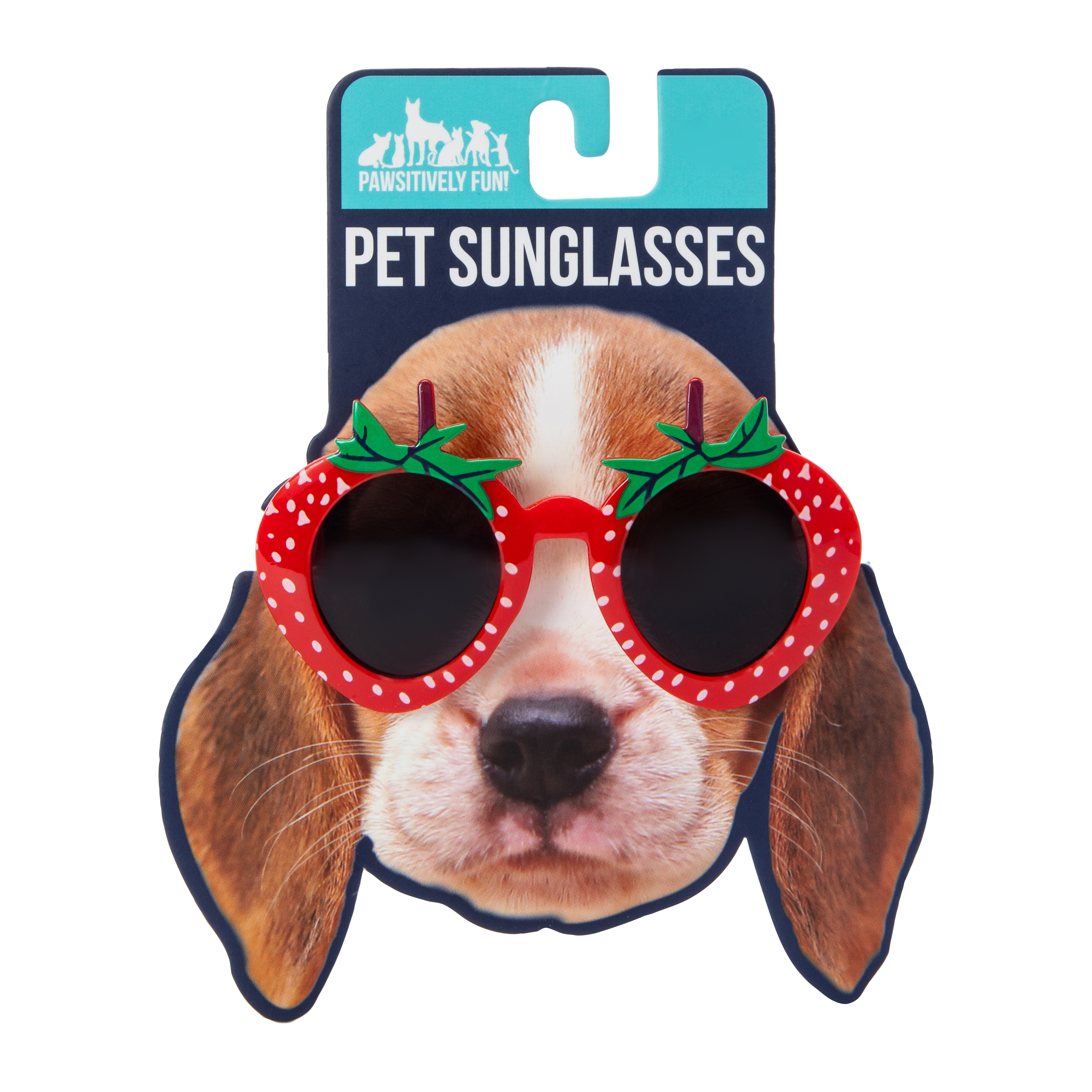 Strawberry Shape Pet Sunglasses