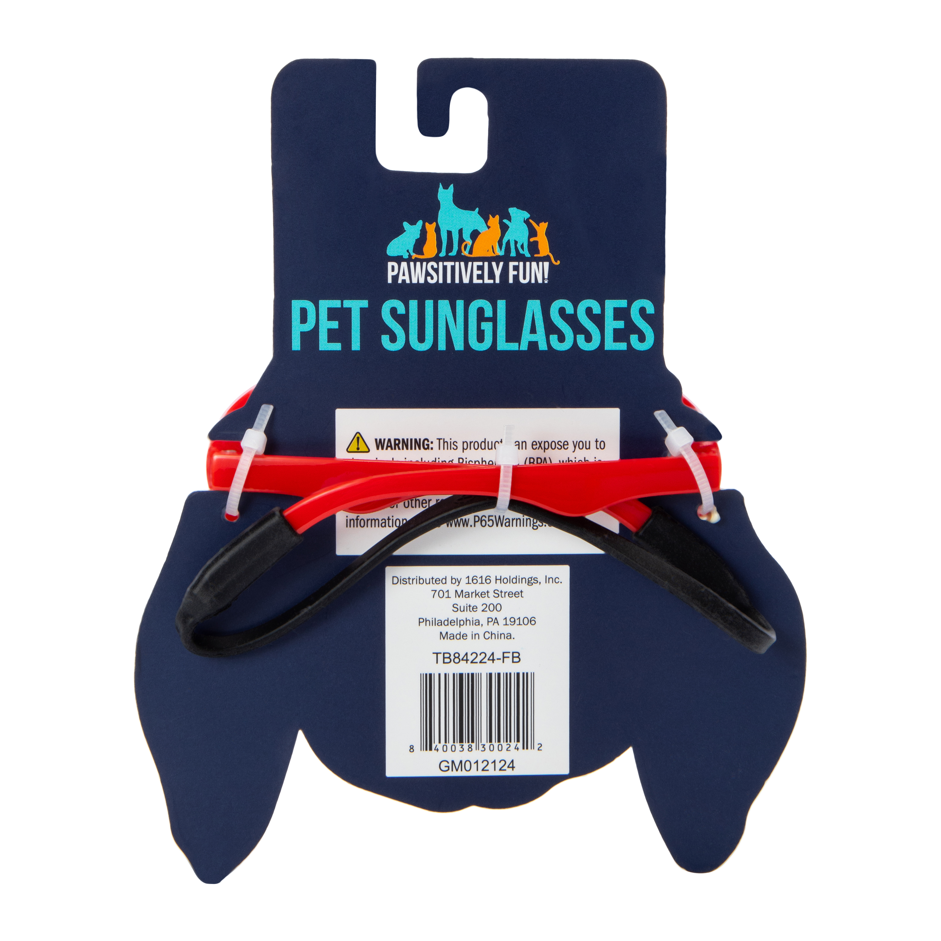 Strawberry Shape Pet Sunglasses