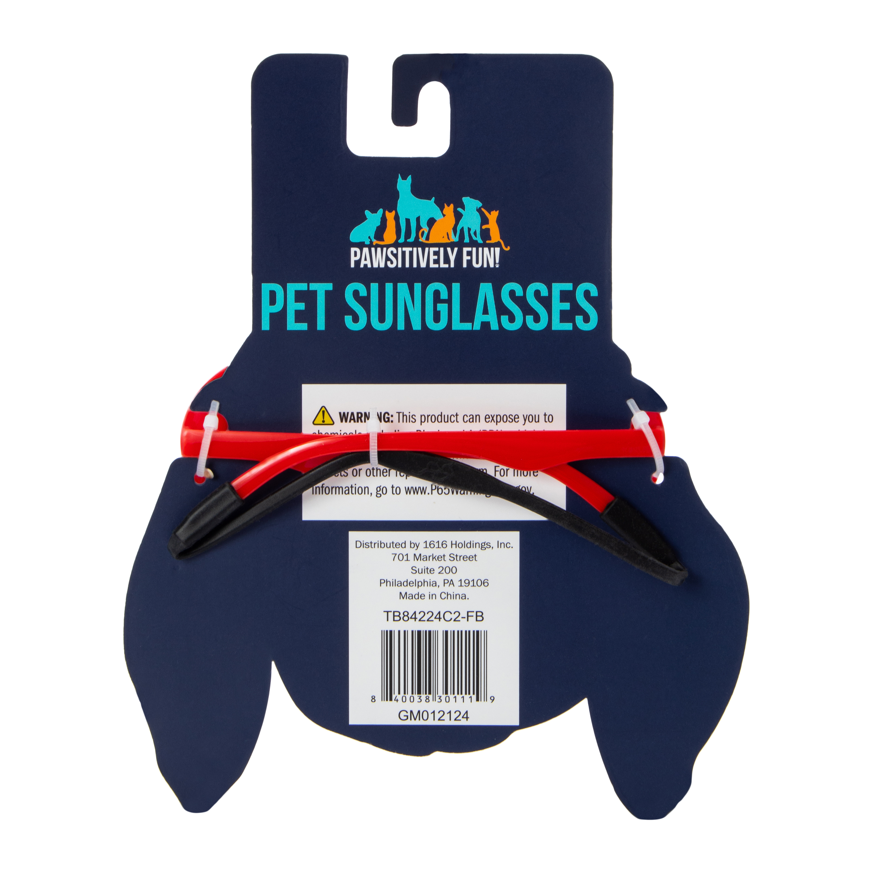 Strawberry Shape Pet Sunglasses