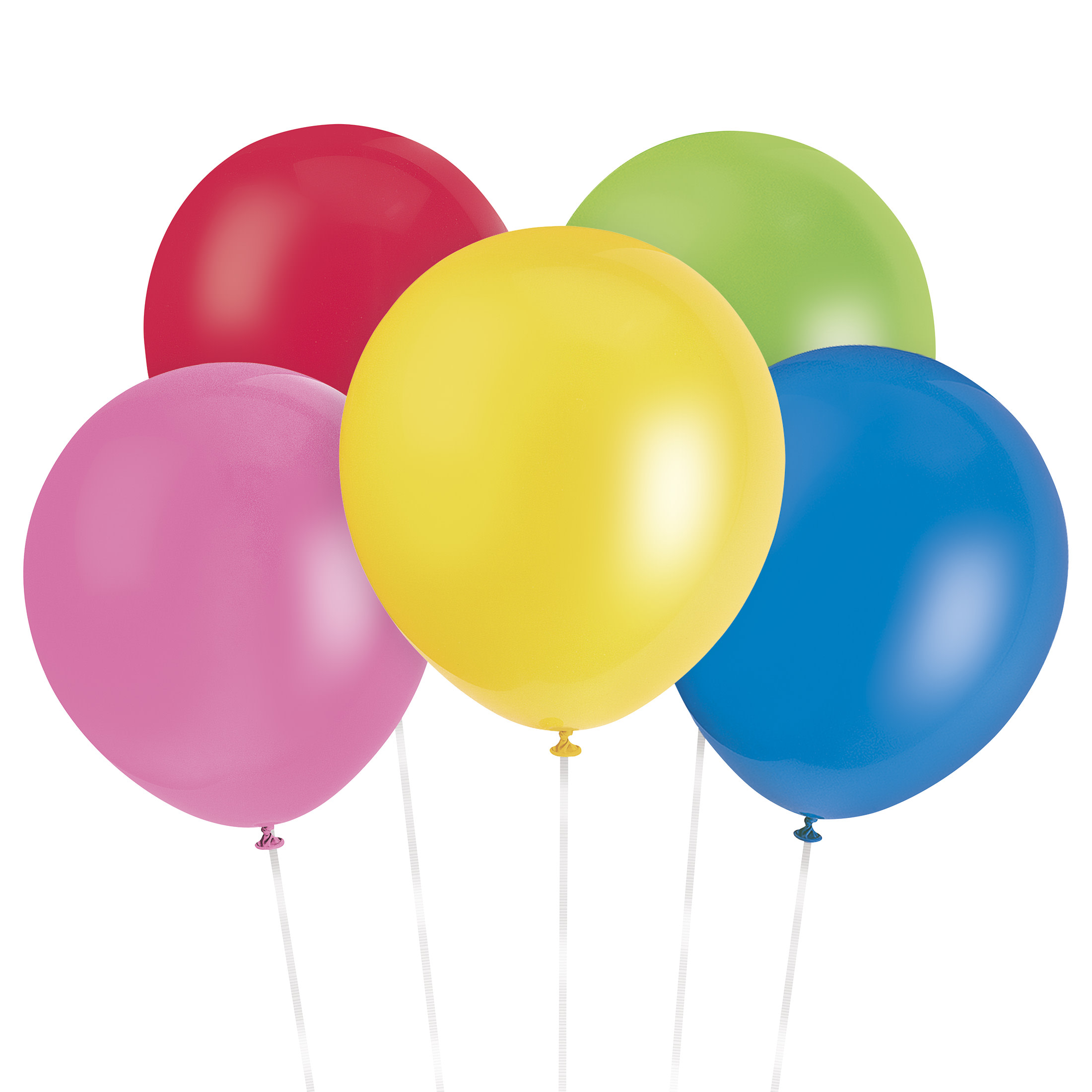Assorted Latex Balloons 10-Count