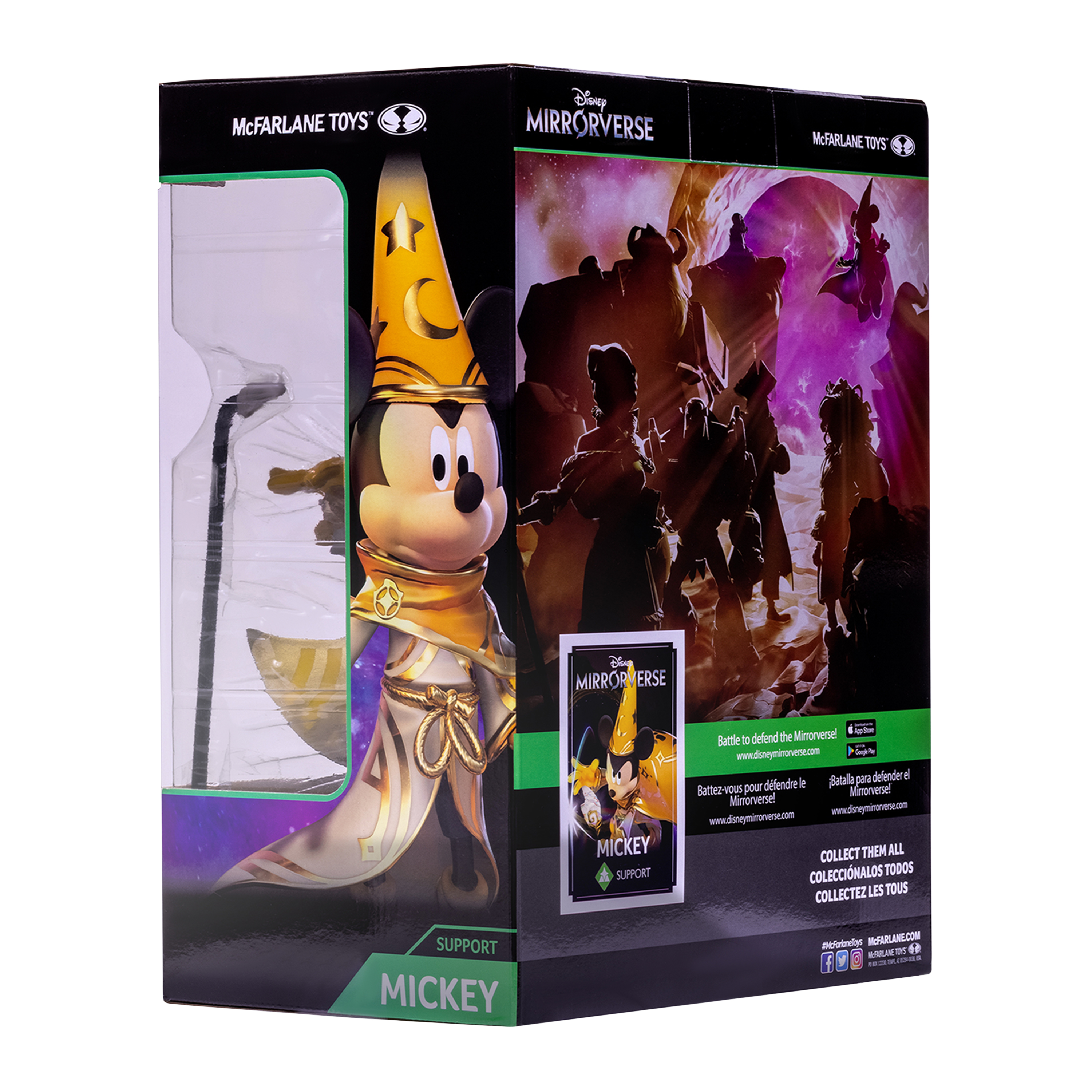 McFarlane Toys Disney Mirrorverse Mickey Support Figure 12in