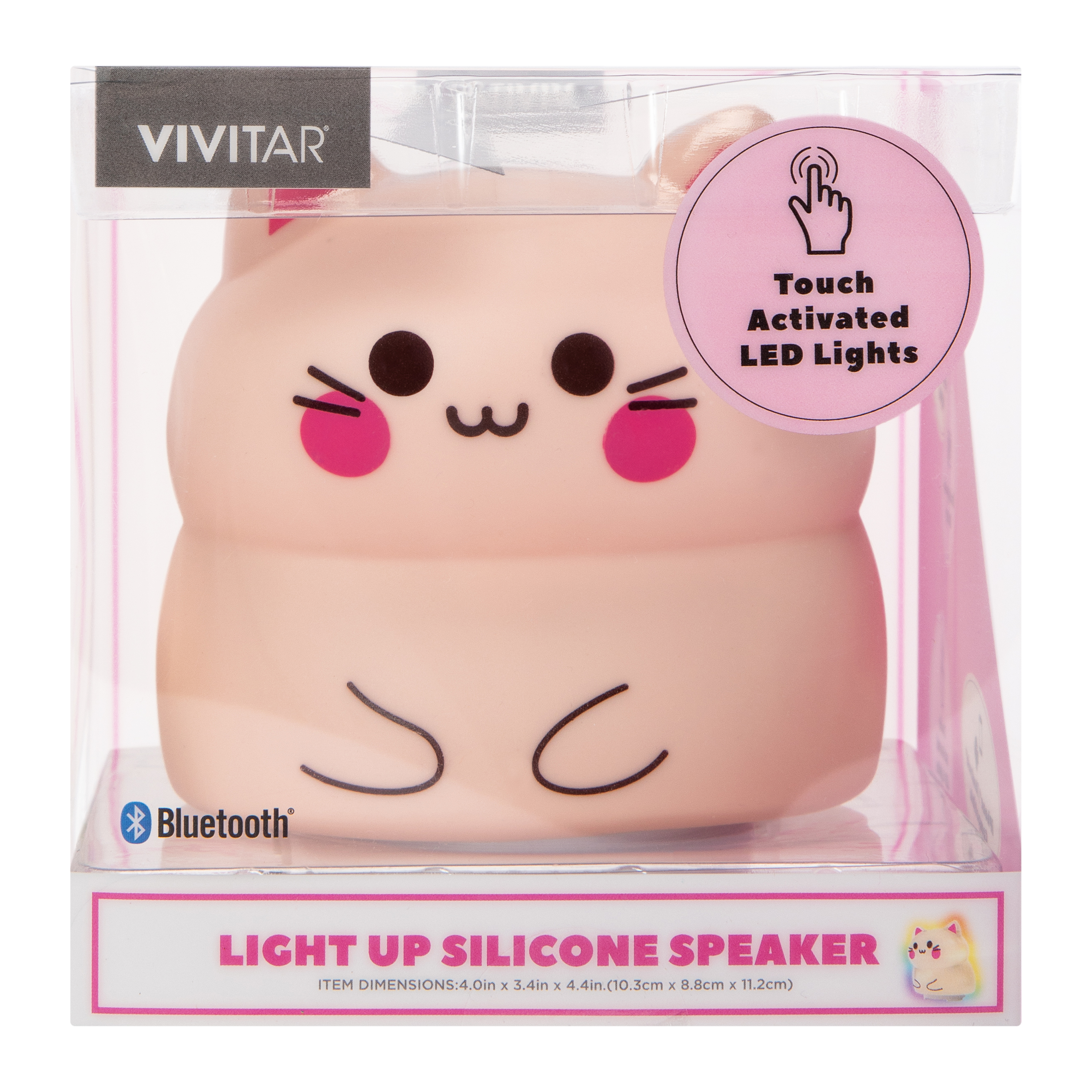 Vivitar® Light-Up Silicone Speaker