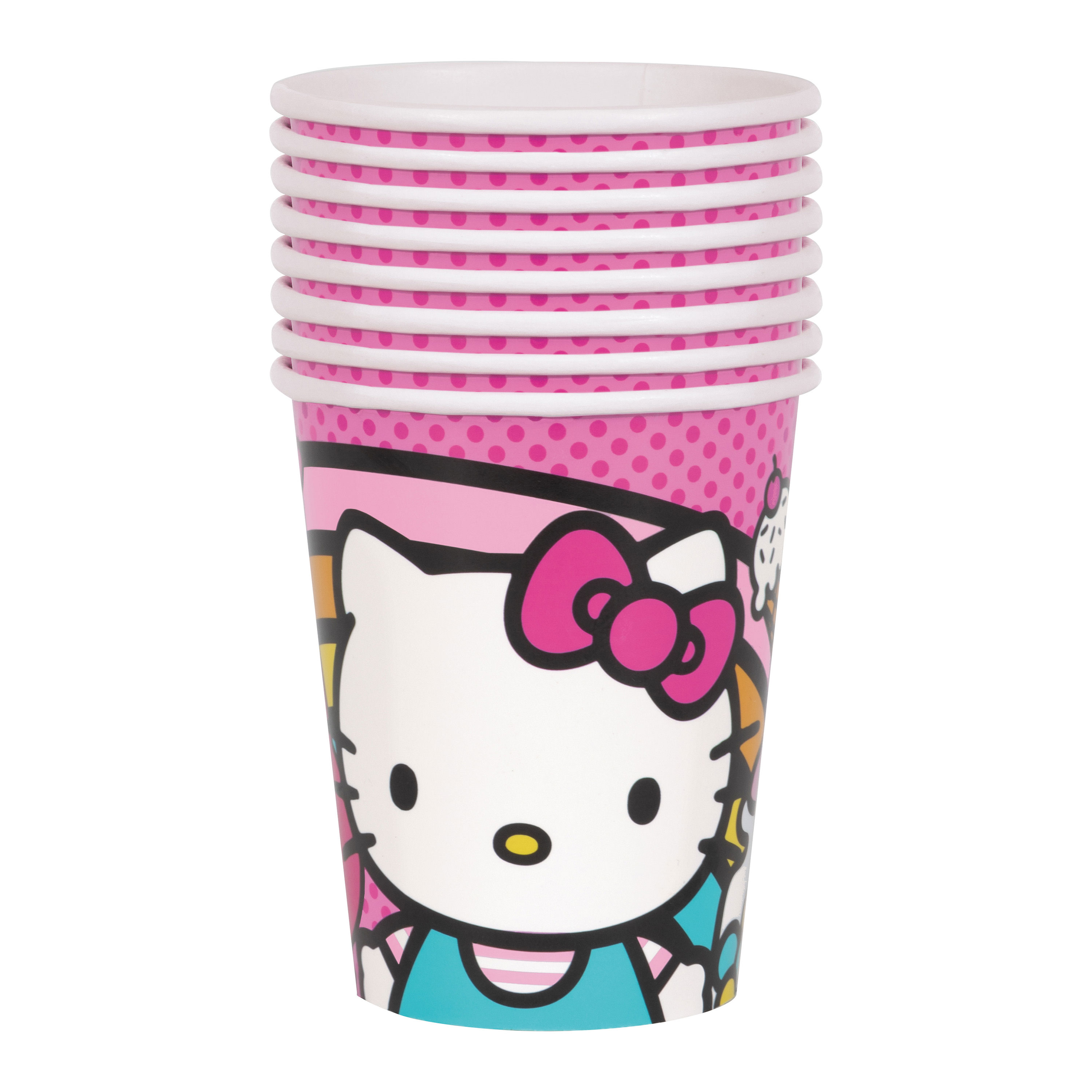 9oz Hello Kitty® Paper Cups 8-Count
