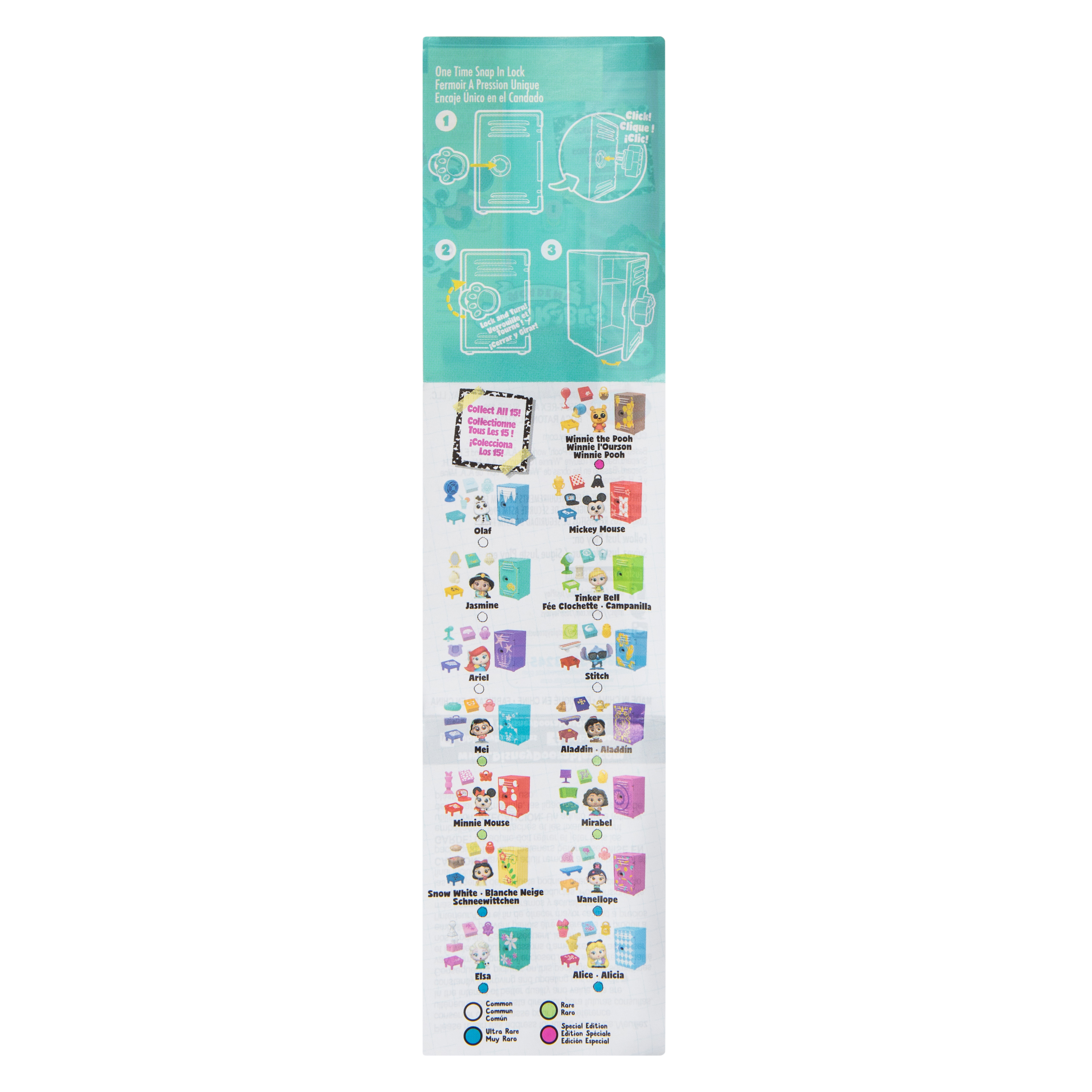 Disney Doorables Academy Surprise Locker Blind Bag 7-Piece