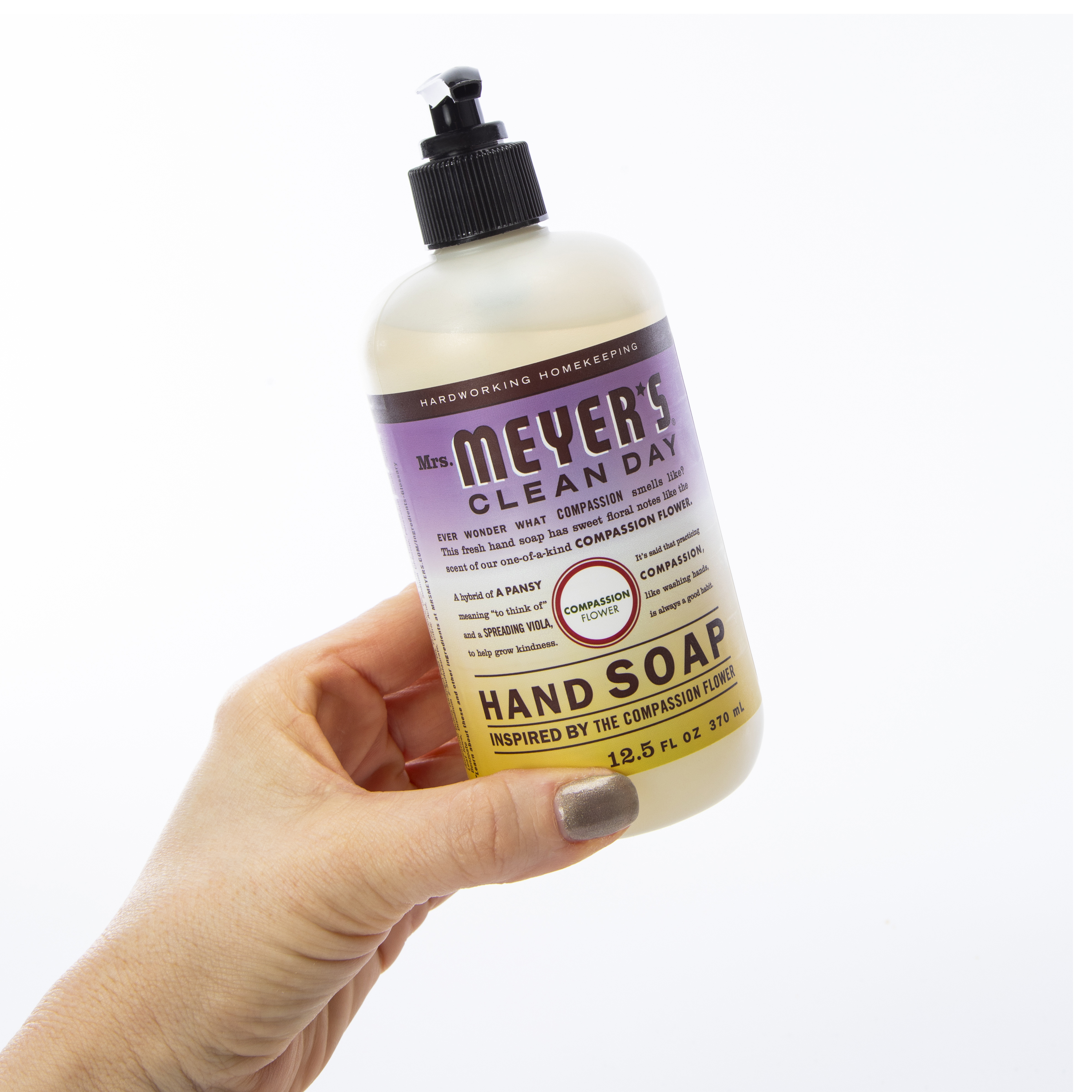 Mrs. Meyer's® Clean Day Scented Hand Soap 12.5oz - Compassion Flower
