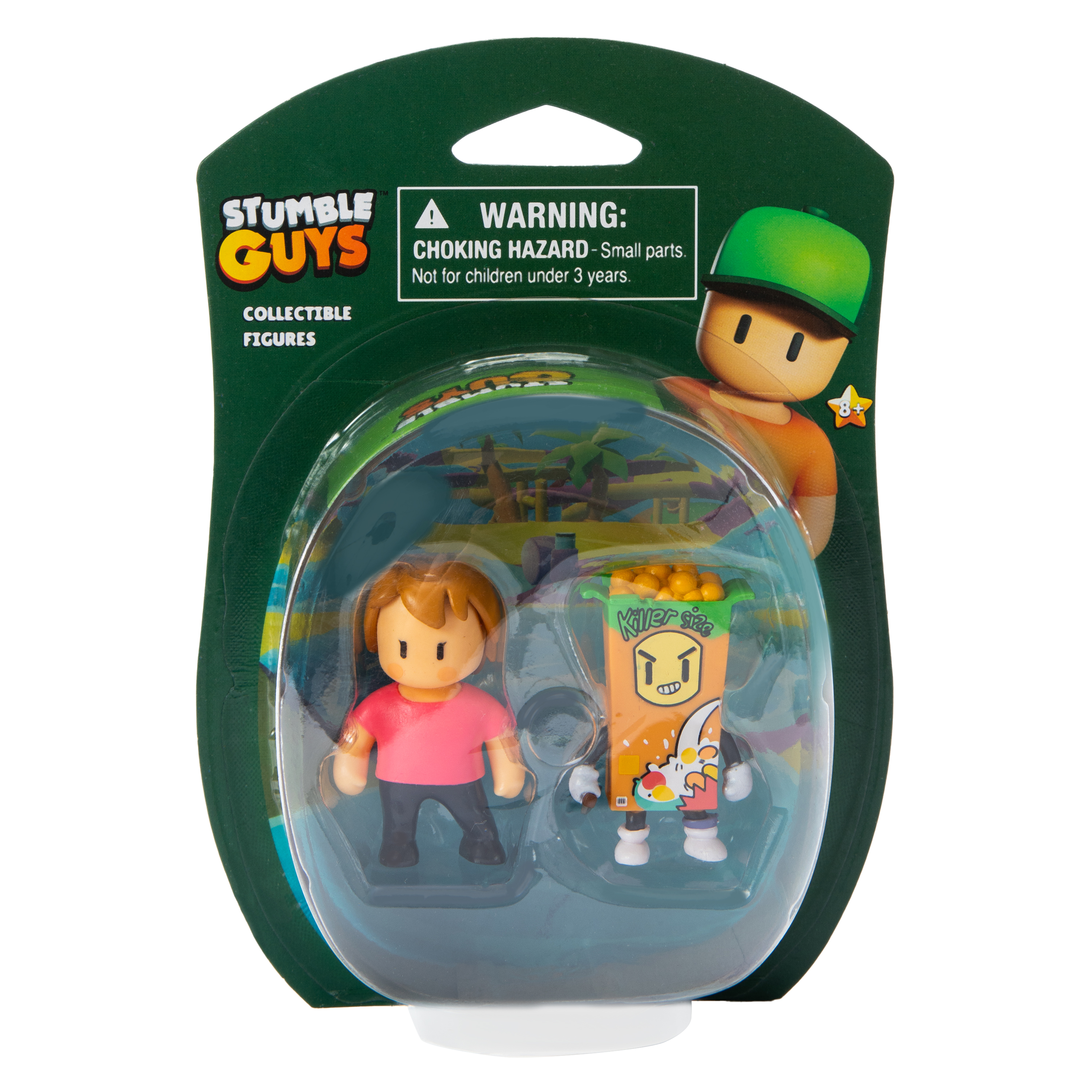 Stumble Guys Collectible Figures 2-Pack (Styles May Vary)