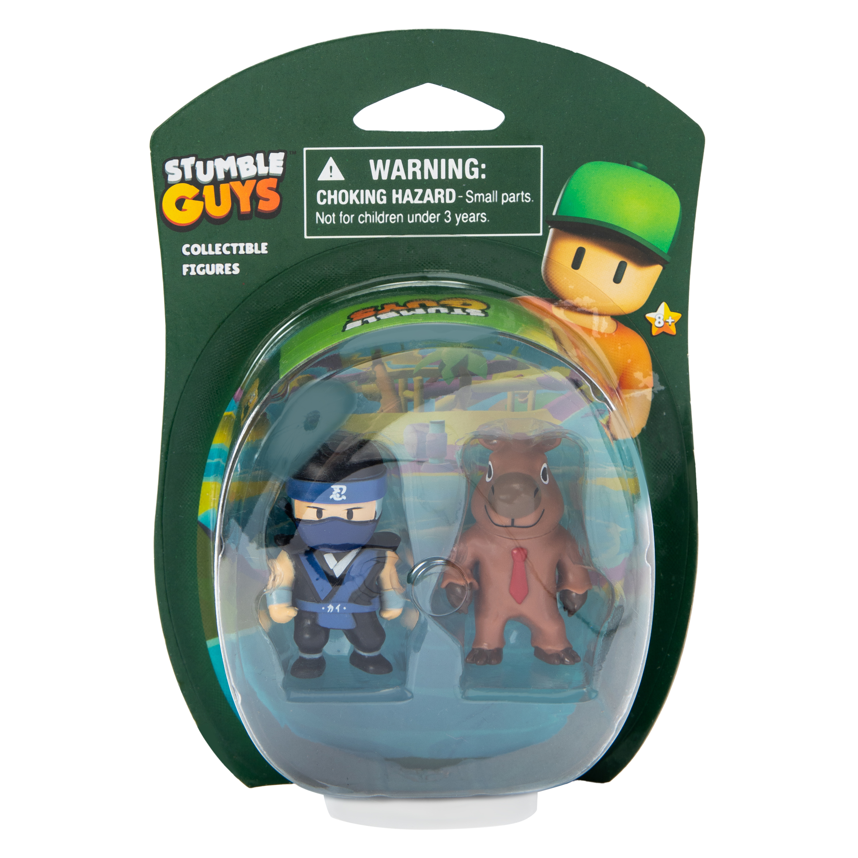 Stumble Guys Collectible Figures 2-Pack (Styles May Vary)