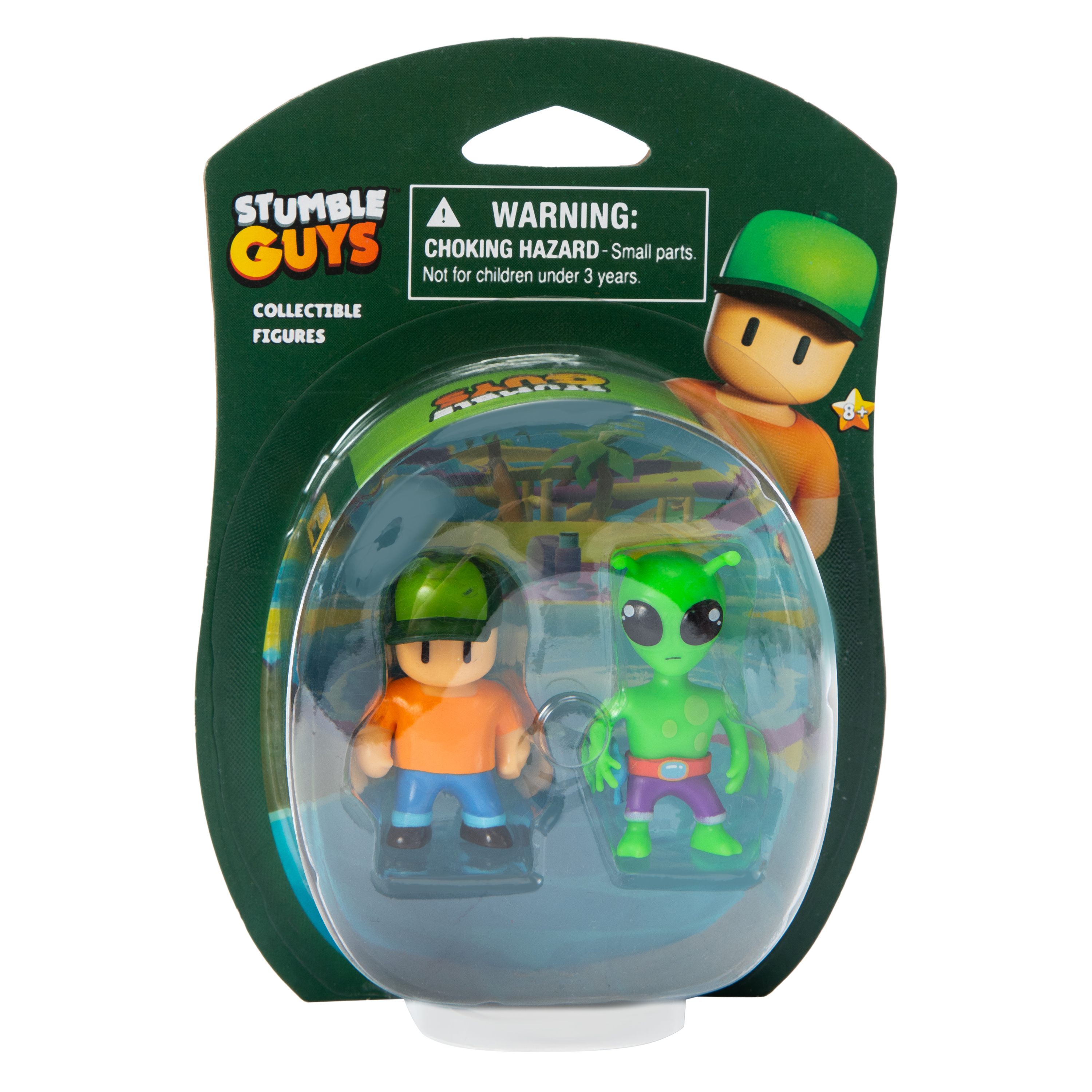 Stumble Guys Collectible Figures 2-Pack (Styles May Vary)