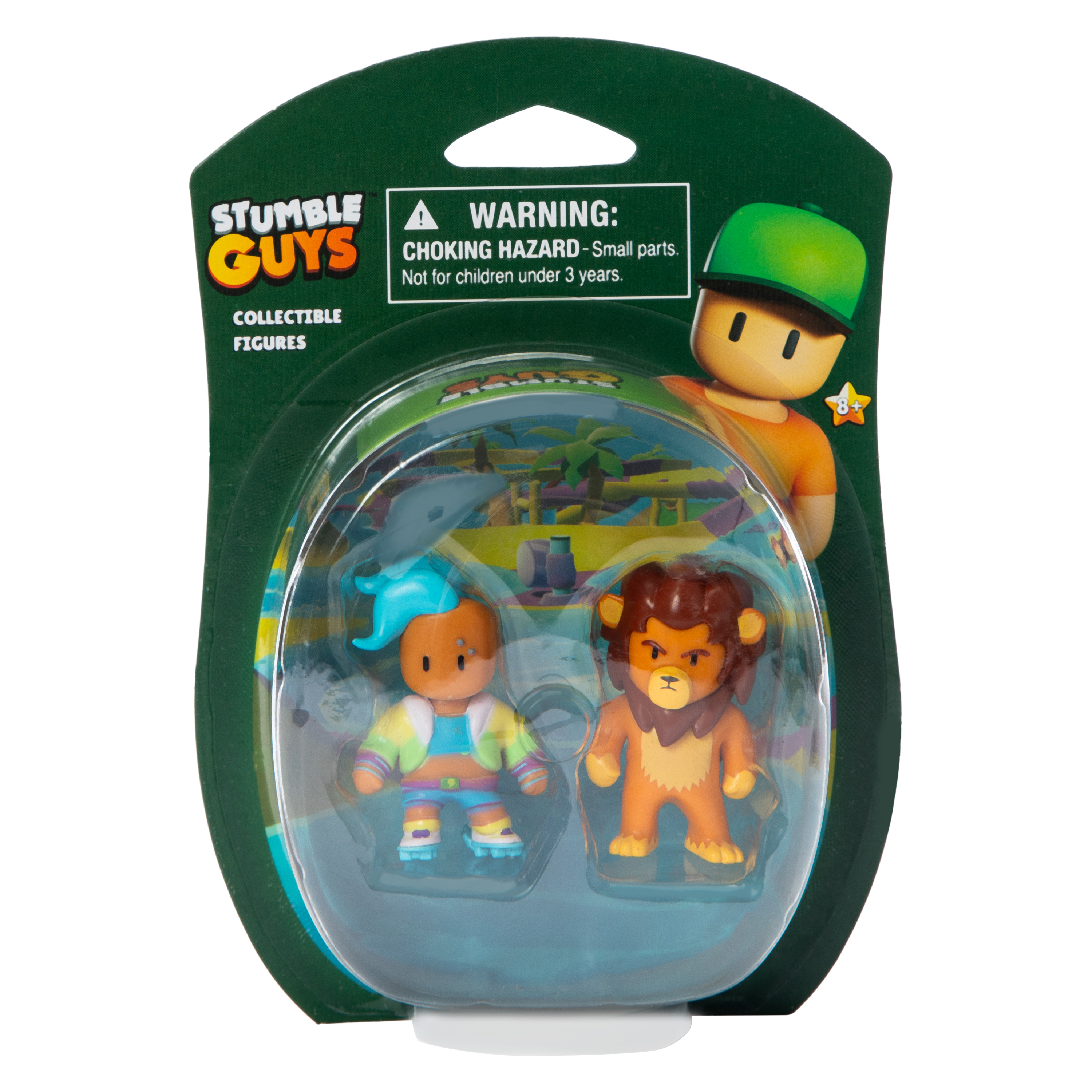 Stumble Guys Collectible Figures 2-Pack (Styles May Vary)