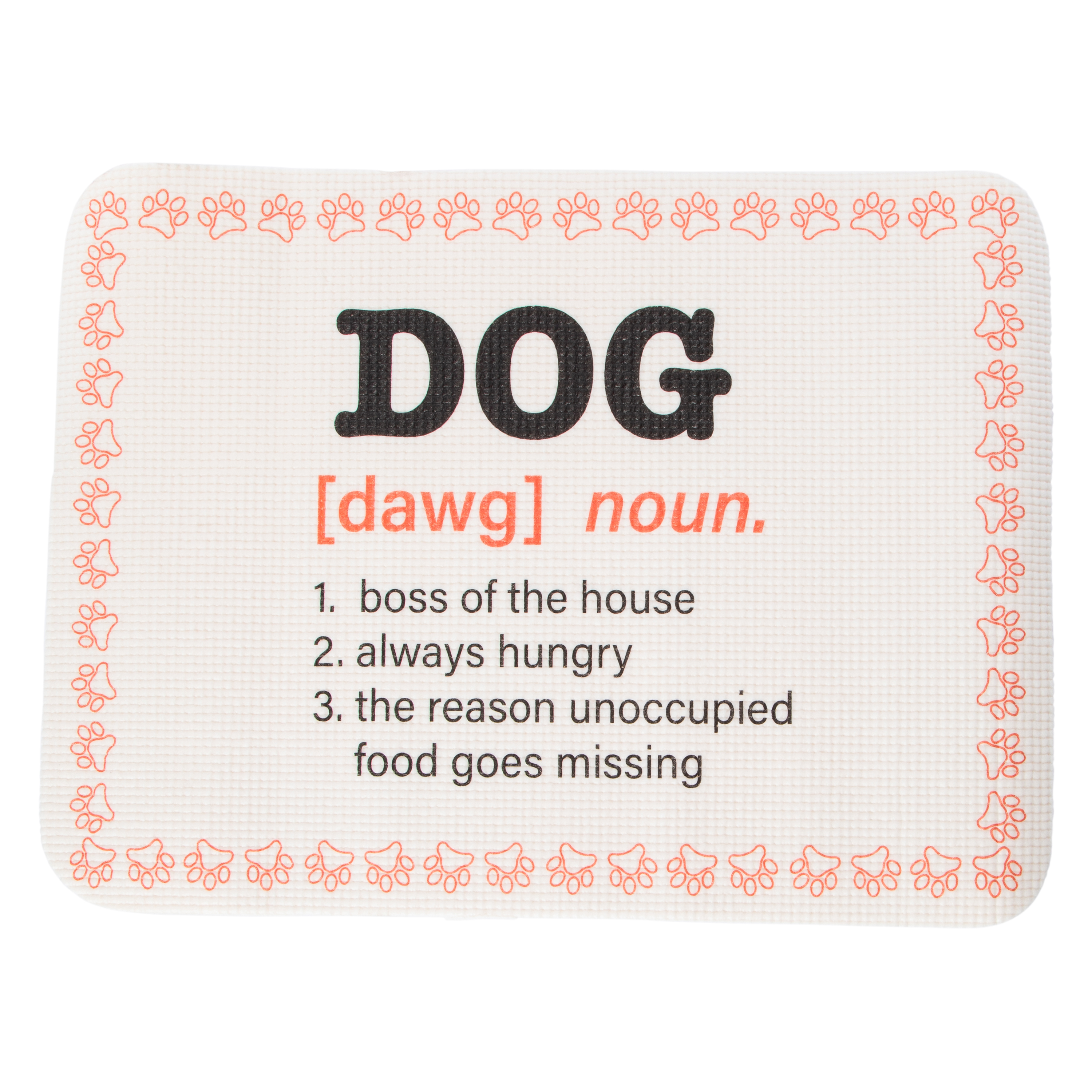 Printed Pet Placemat 20.5in x 15in