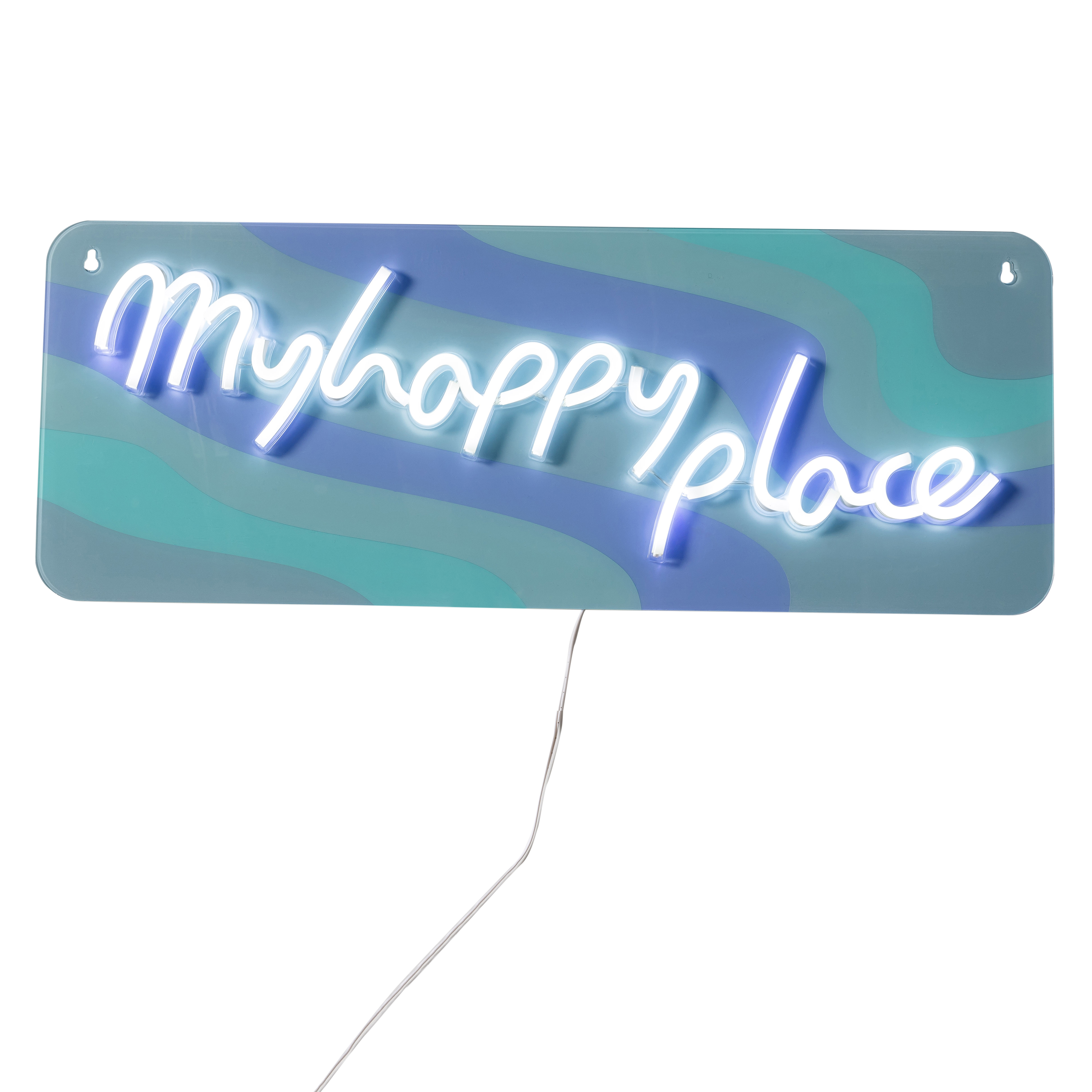 My Happy Place LED Wall Light 23.6in x 9.1in