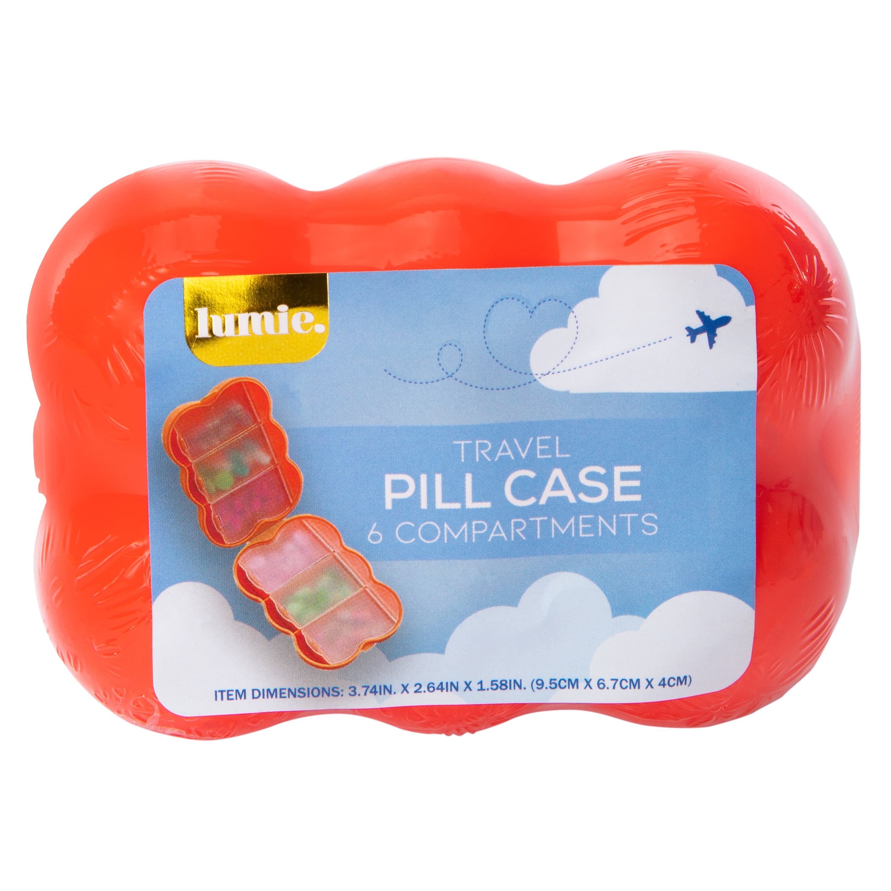 Bubble Travel Pill Case