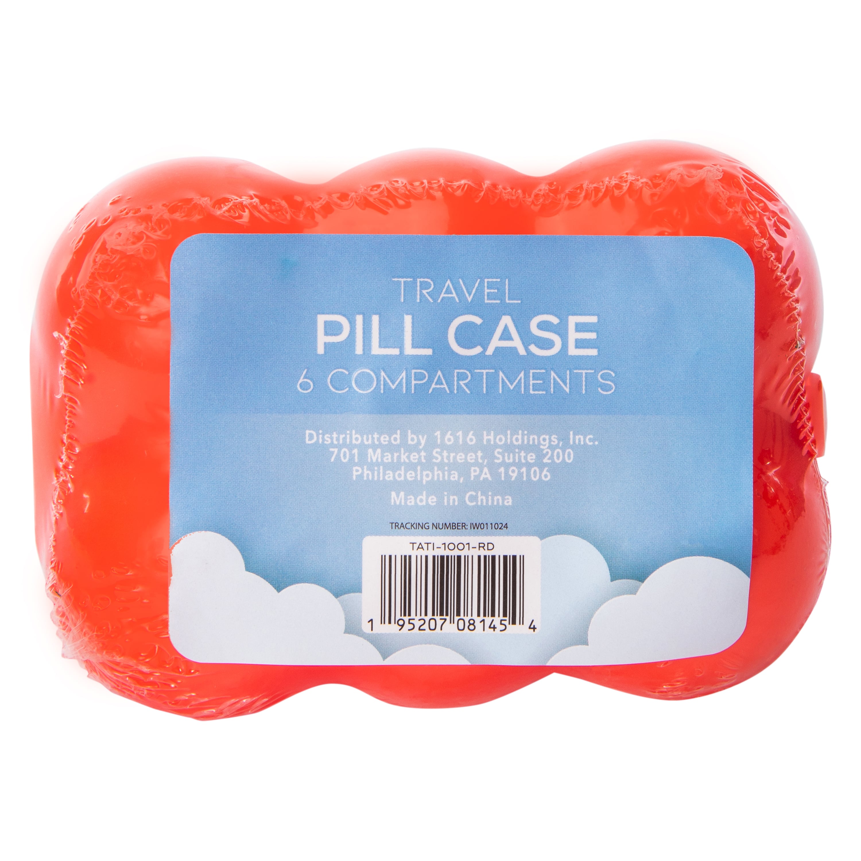 Bubble Travel Pill Case
