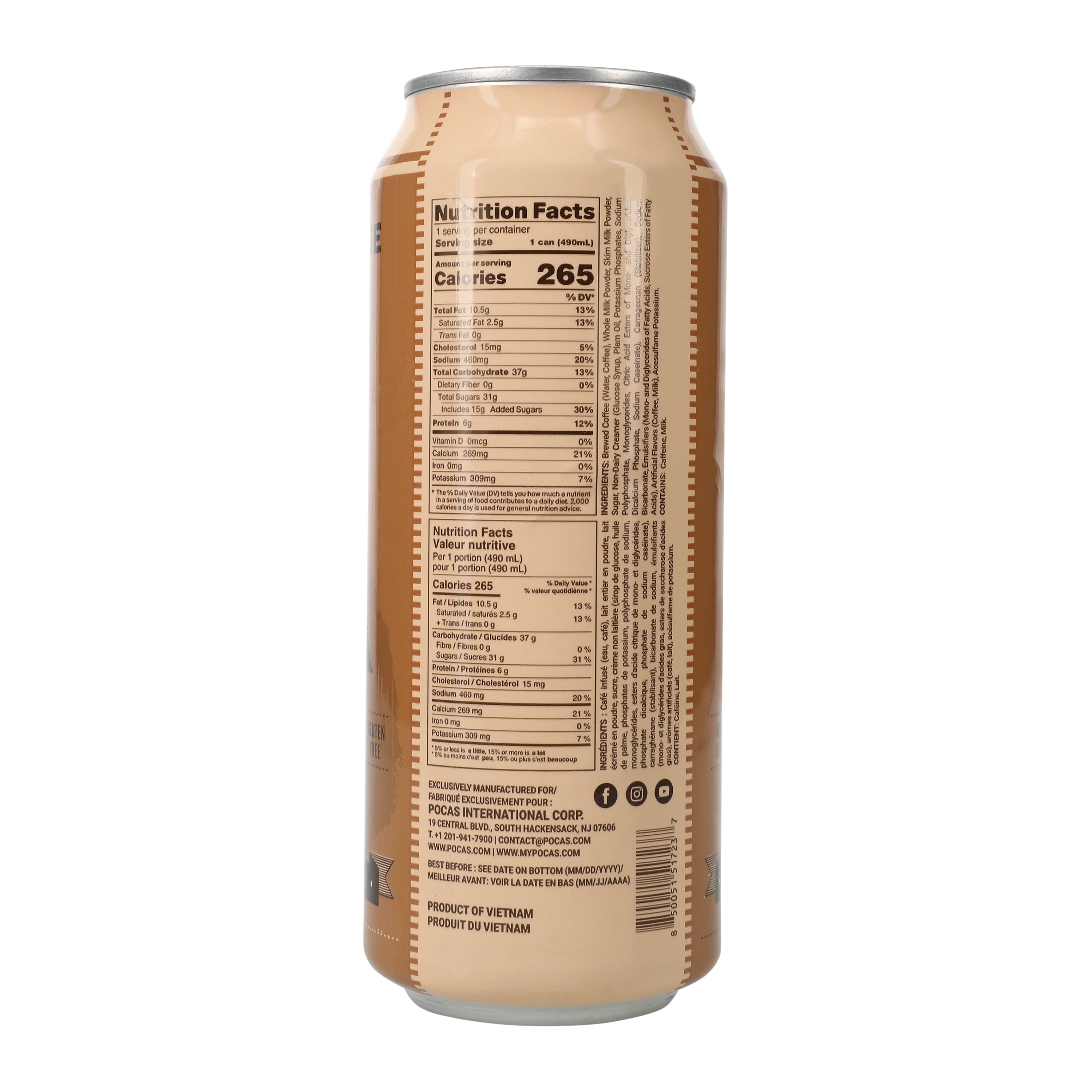 Pocas Vietnamese Coffee 16.5oz