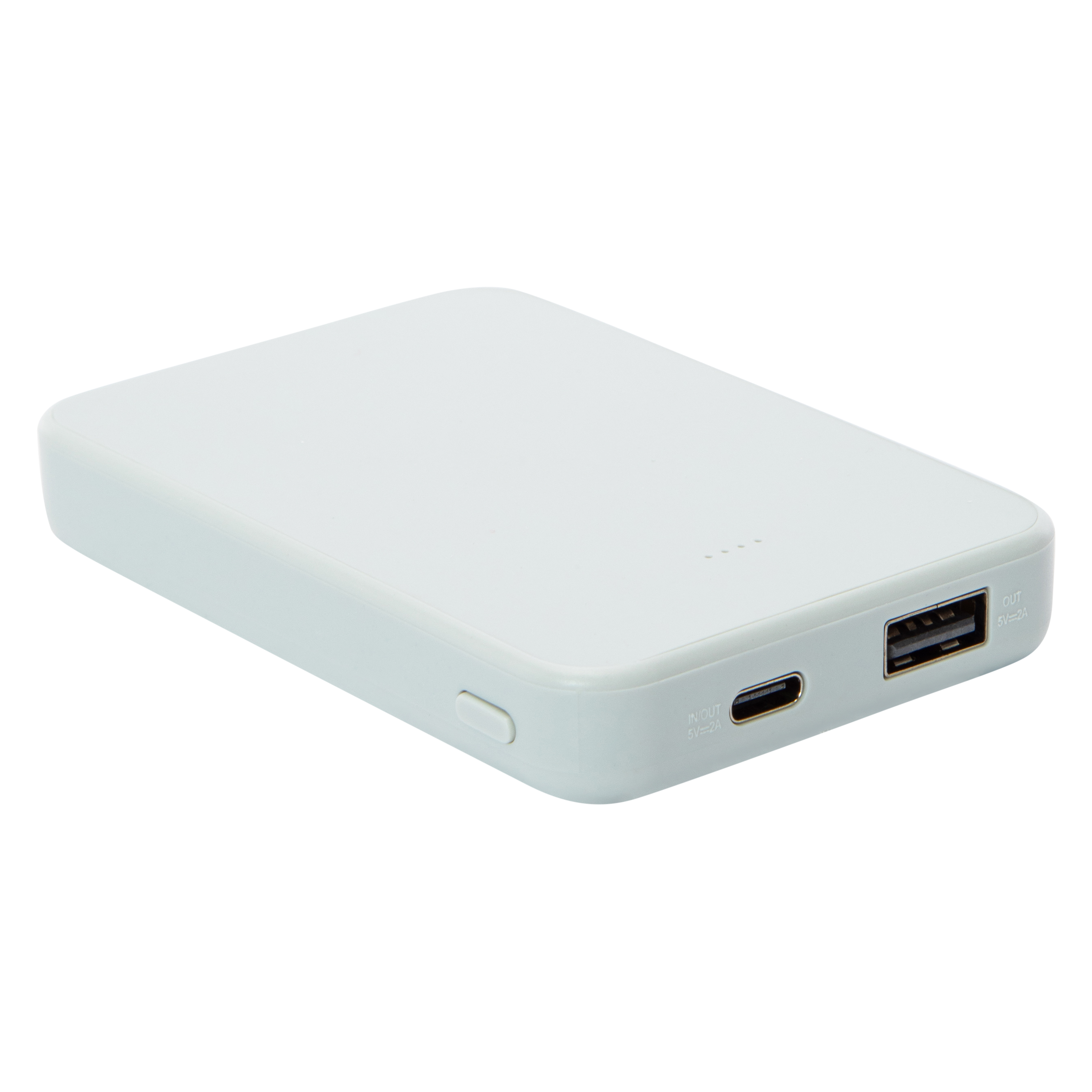 5000mAh Slim Solid Rechargeable Power Bank