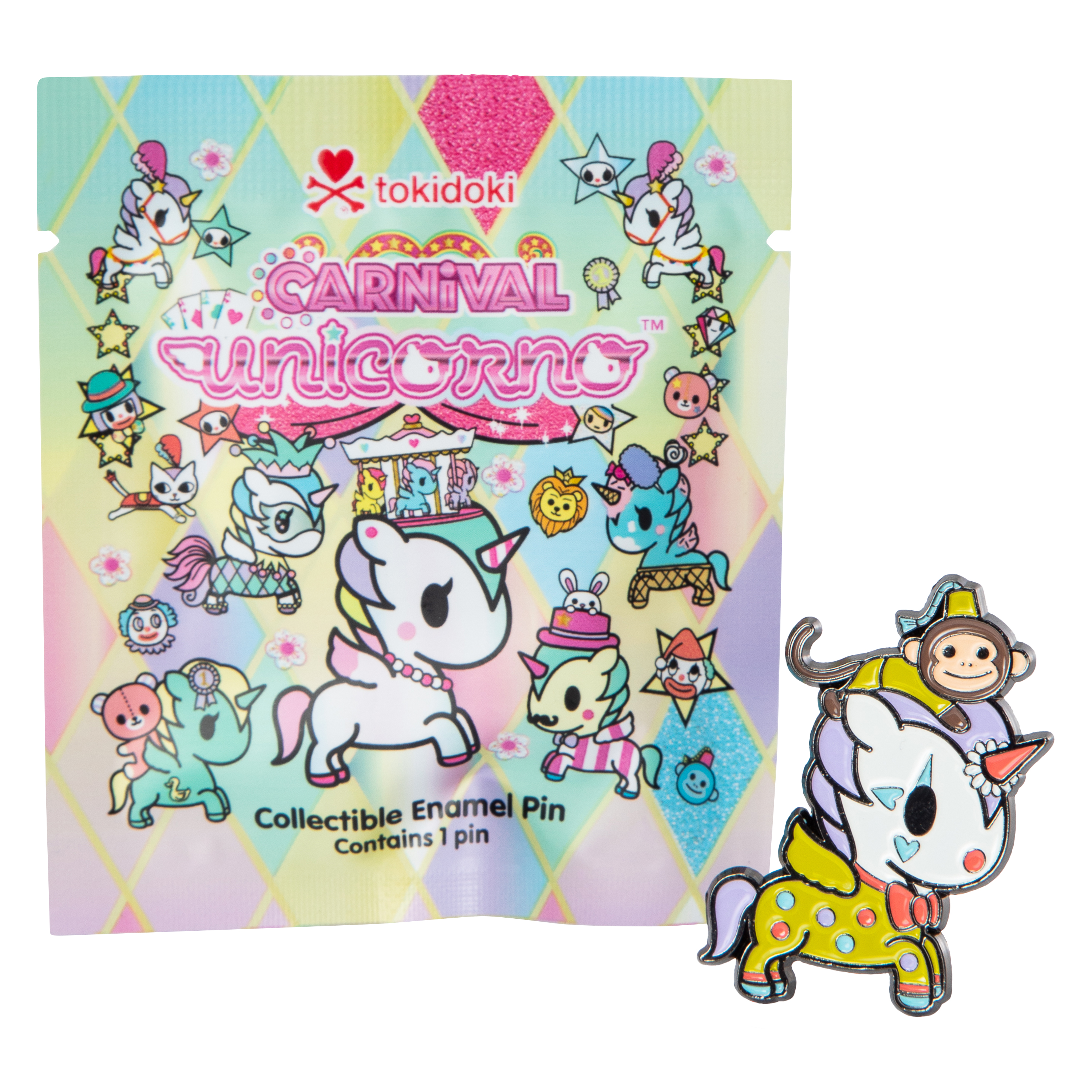 Tokidoki Unicorno™ Collectible Enamel Pin Blind Bag