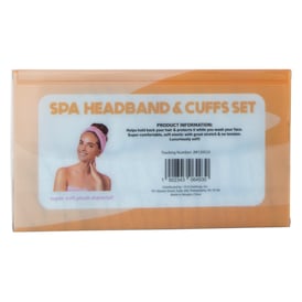 9505 36 Pcs Face Wash Spa Headband Set Winter Gift Facial Makeup and 12 Pcs Spa Headband Wristband Set, Face Washing Headband for Women  main image 3