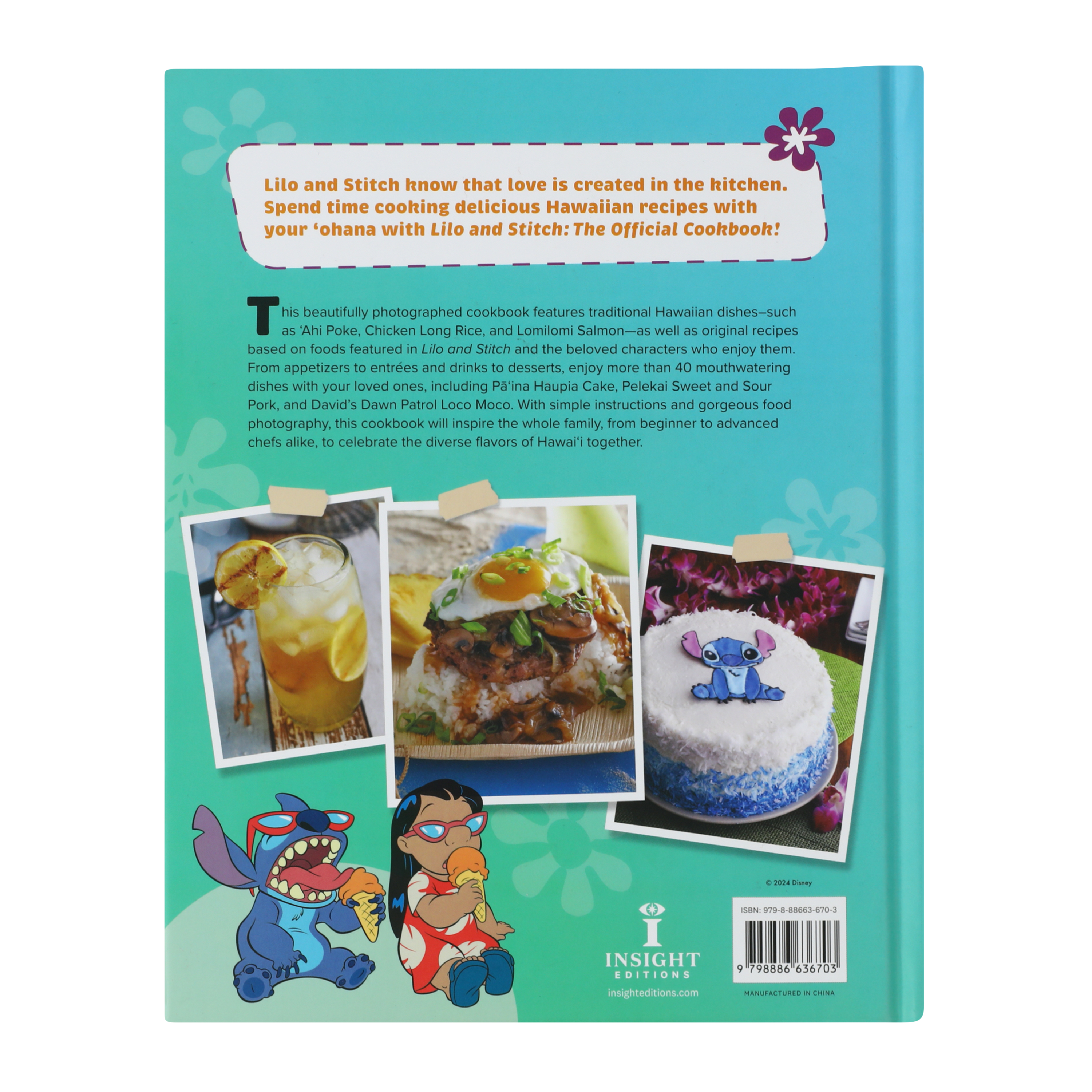 Disney Lilo & Stitch: The Official Cookbook