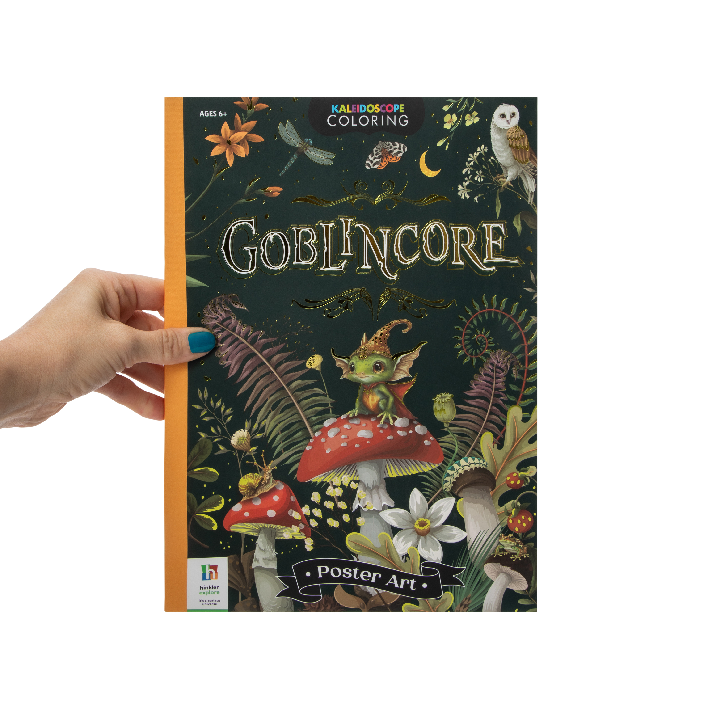 Kaleidoscope Goblincore Poster Art