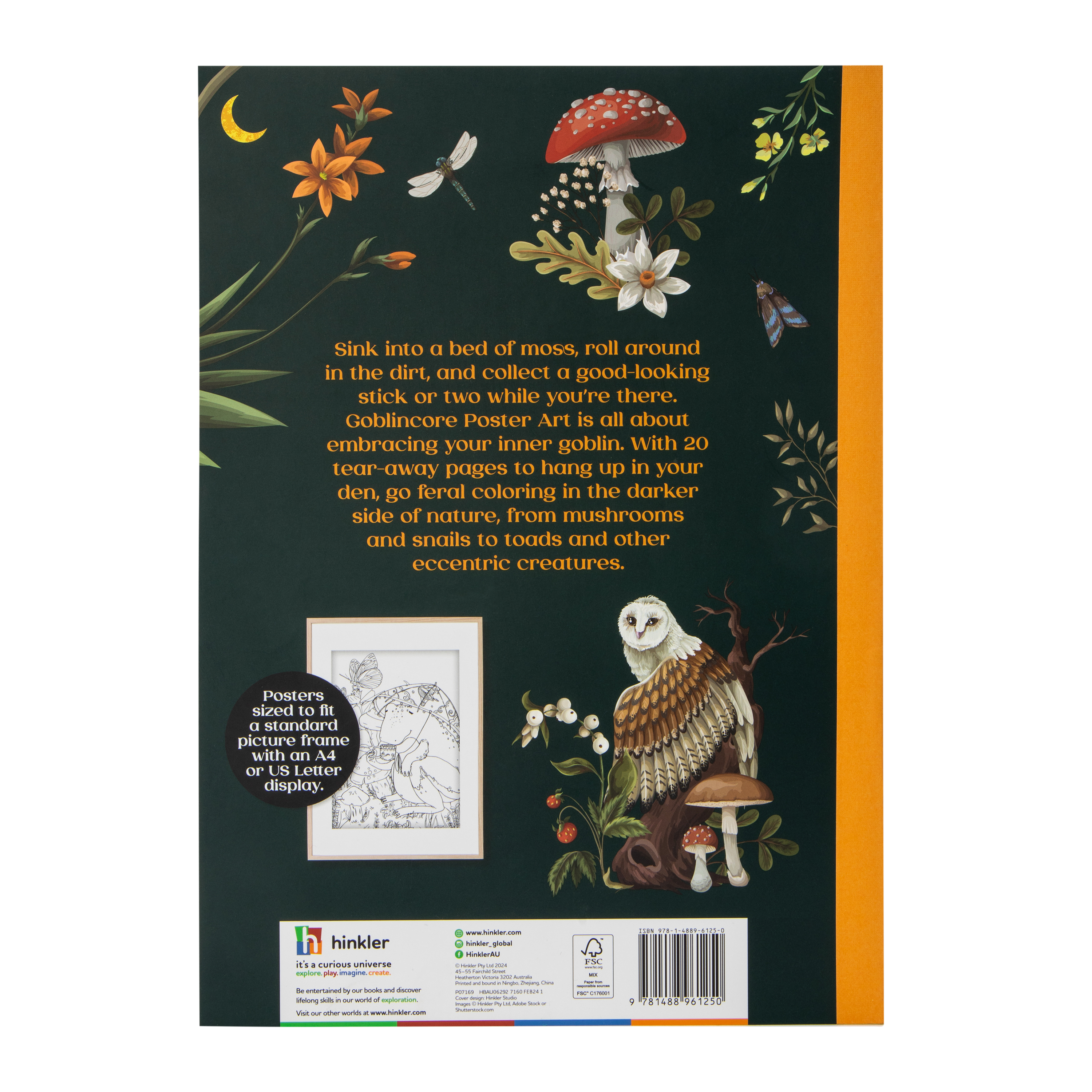 Kaleidoscope Goblincore Poster Art