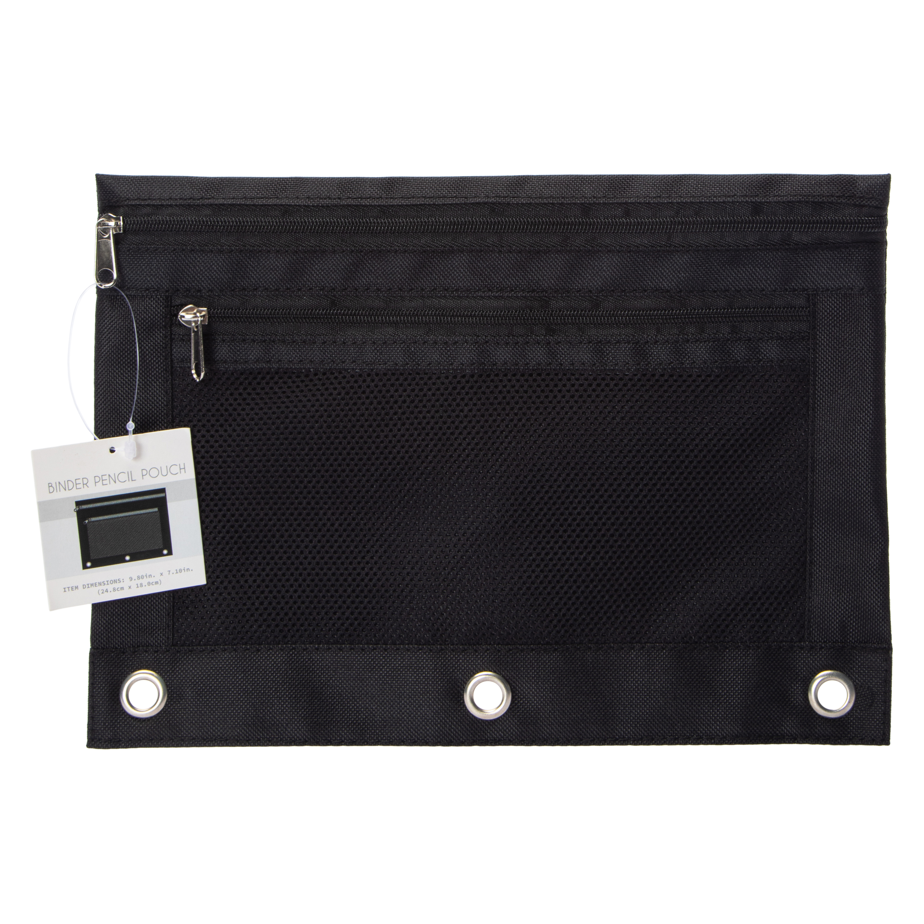 Solid Binder Pencil Pouch 9.80iin x 7.10in