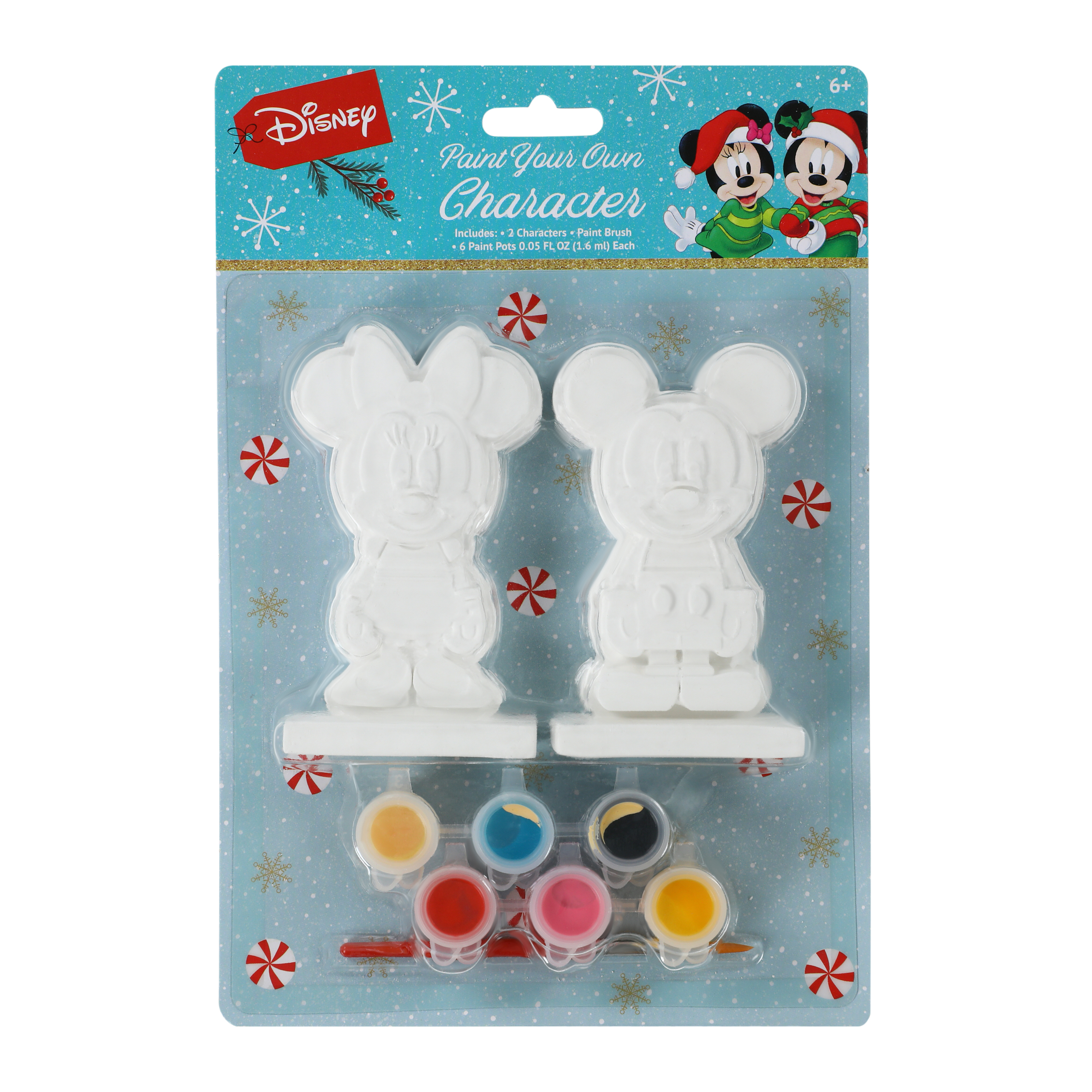 Disney Paint Your Own Character Ornament 2-Count